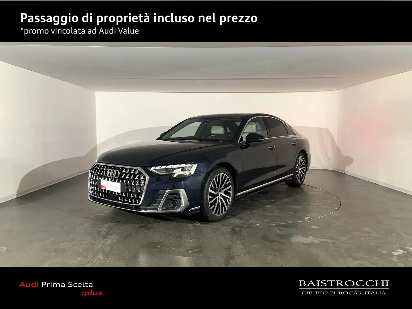 Audi A8 50 3.0 tdi mhev design selection quattro tiptronic Bleu - 1