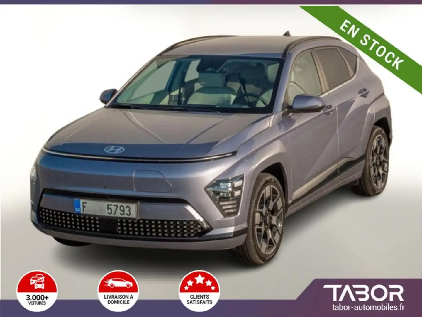 Hyundai KONA 65kWh 217 LED GPS cam ACC Keyl Rouge - 1