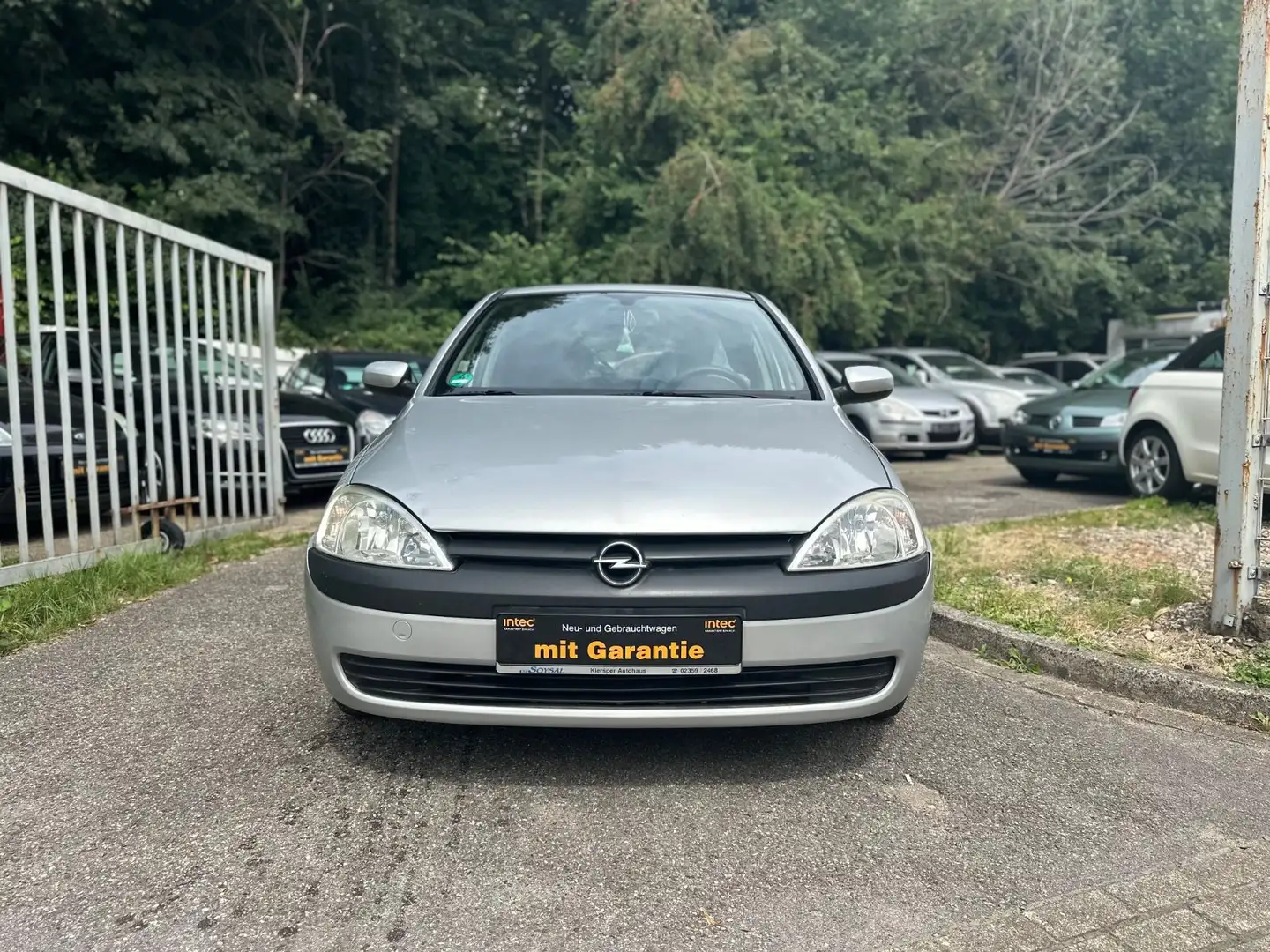 Opel Corsa 12V Comfort*Tüv Neu*Klima*8 Fachbereift* Срібний - 1