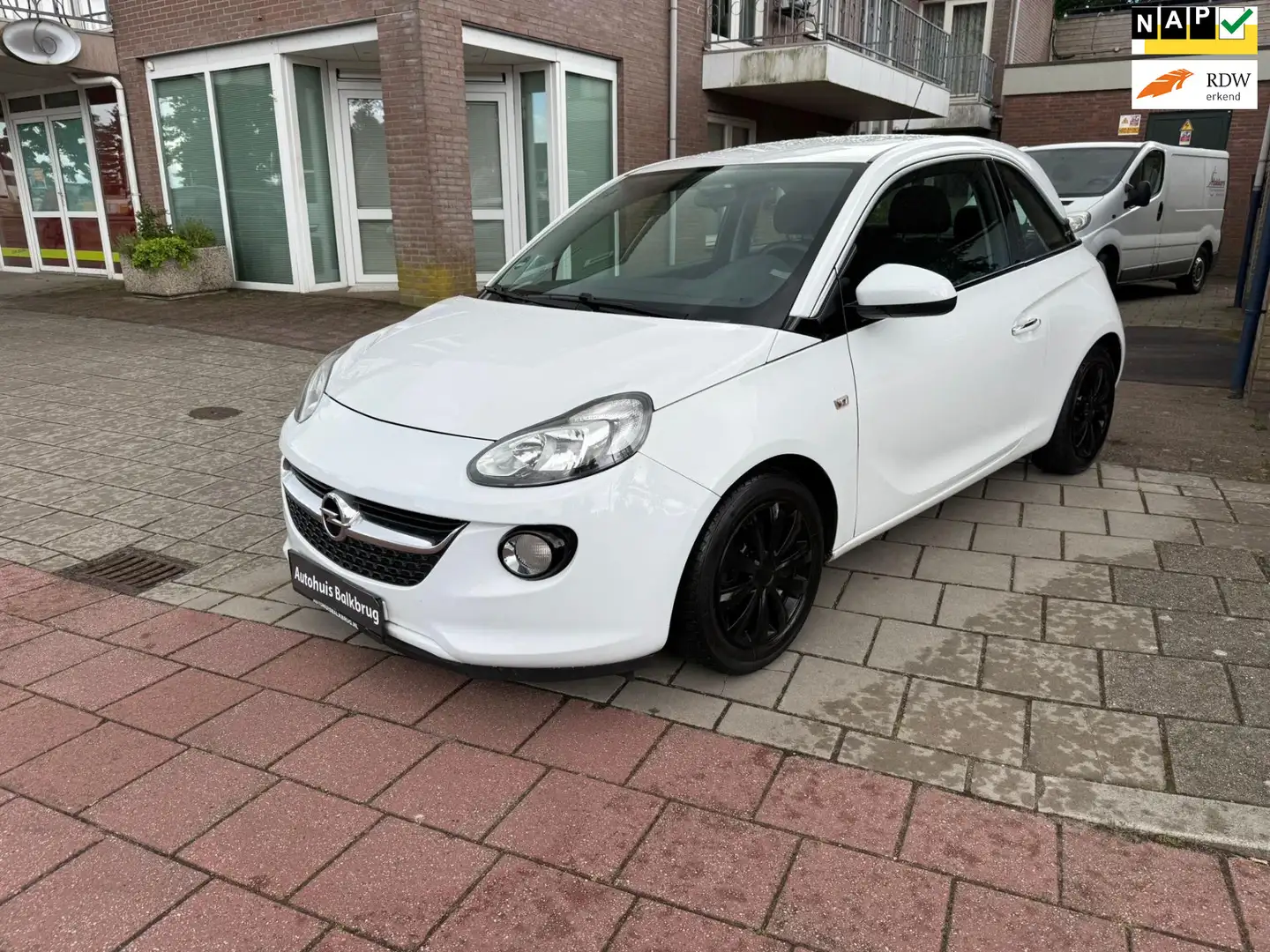 Opel Adam 1.2 Jam AIRCO EL RAMEN multifunctioneel/Stuur/crui Wit - 1