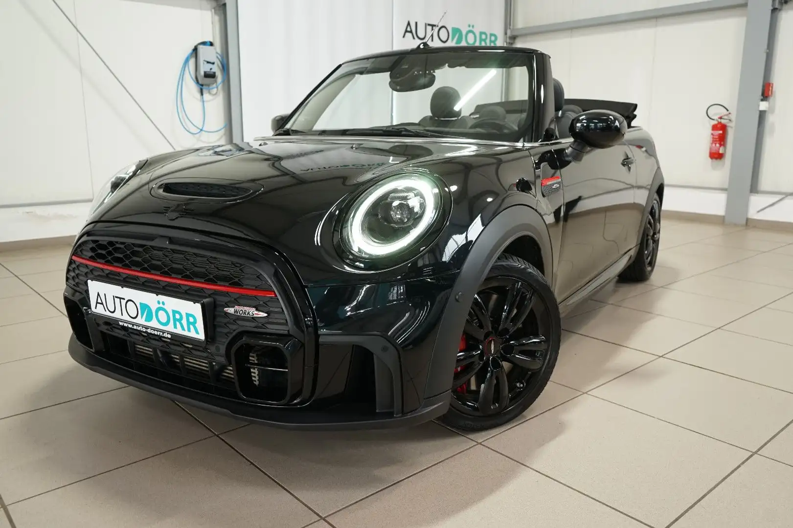 MINI John Cooper Works Cabrio HarmanKardon+Kamera+ACC Noir - 1