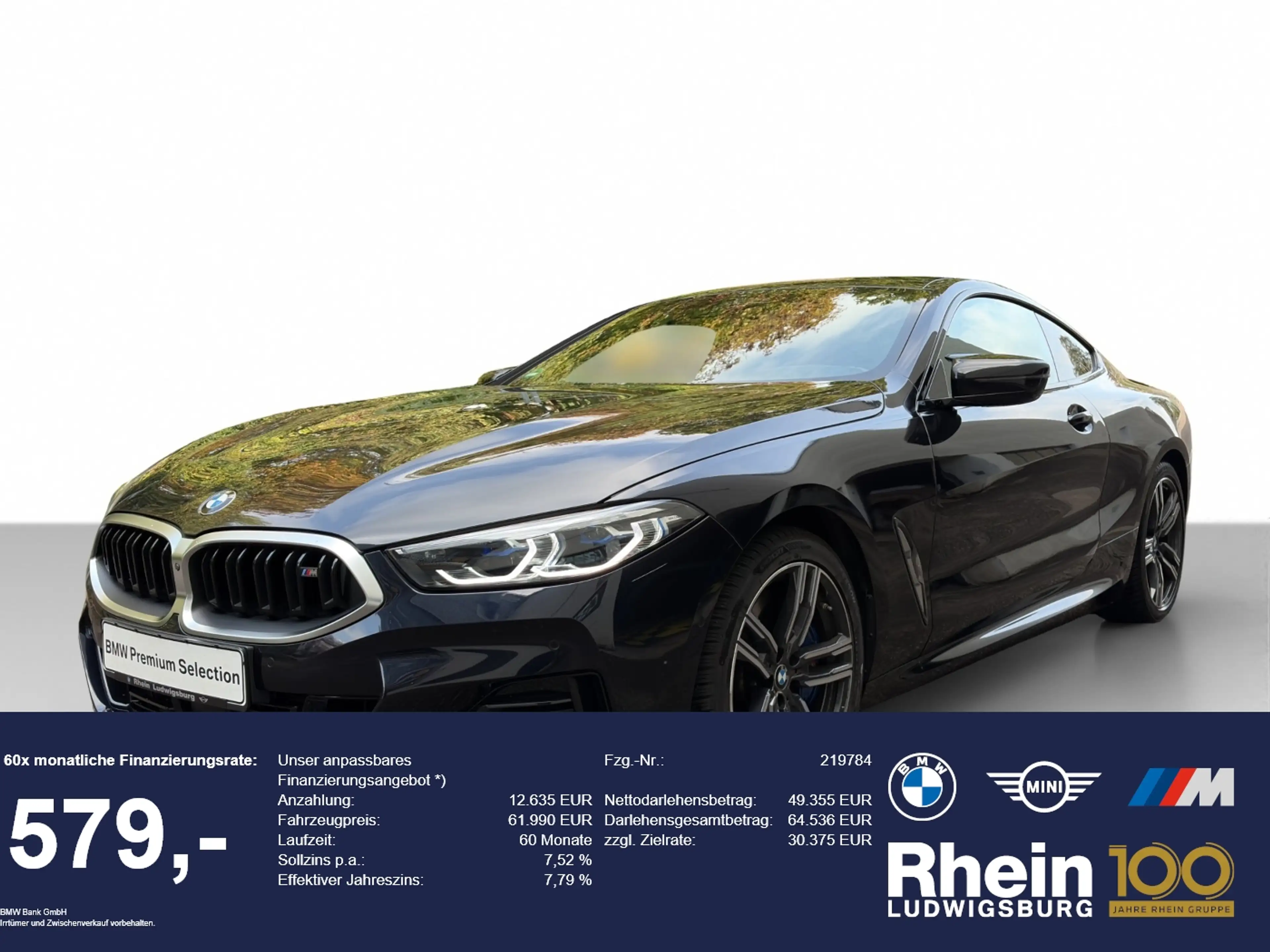 BMW M850 i xDrive Coupé Navi.Laser.ACC.360°.SoftClose