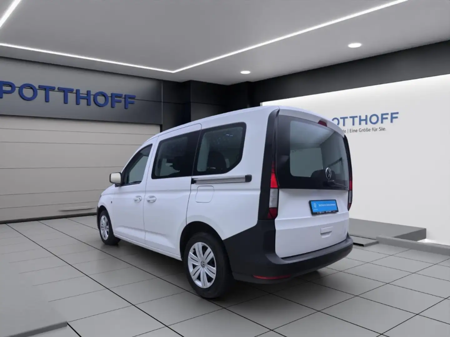 Volkswagen Caddy 2.0 TDI NAVI PDC KLIMA SITZHZG Weiß - 2