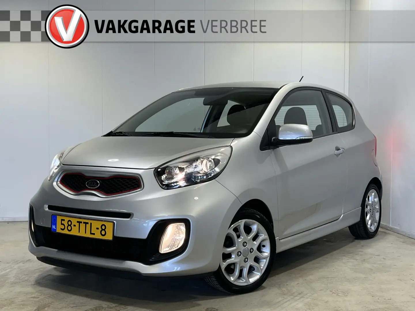Kia Picanto 1.0 CVVT Super Pack | LM Velgen 15" | Electronic C Grijs - 1