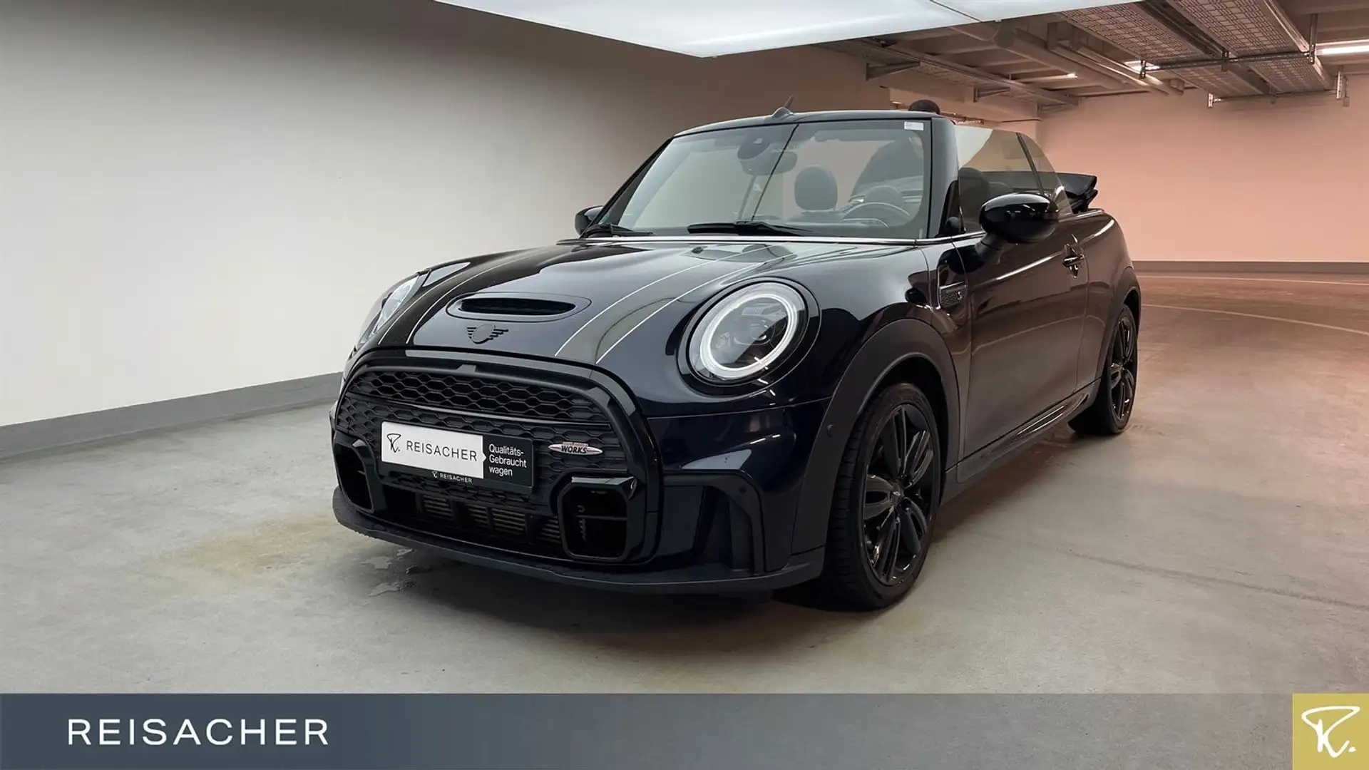 MINI Cooper S Cabrio Cooper SA Cabrio JCW-Trim ACC RFK Navi HUD LkdHg Schwarz - 1