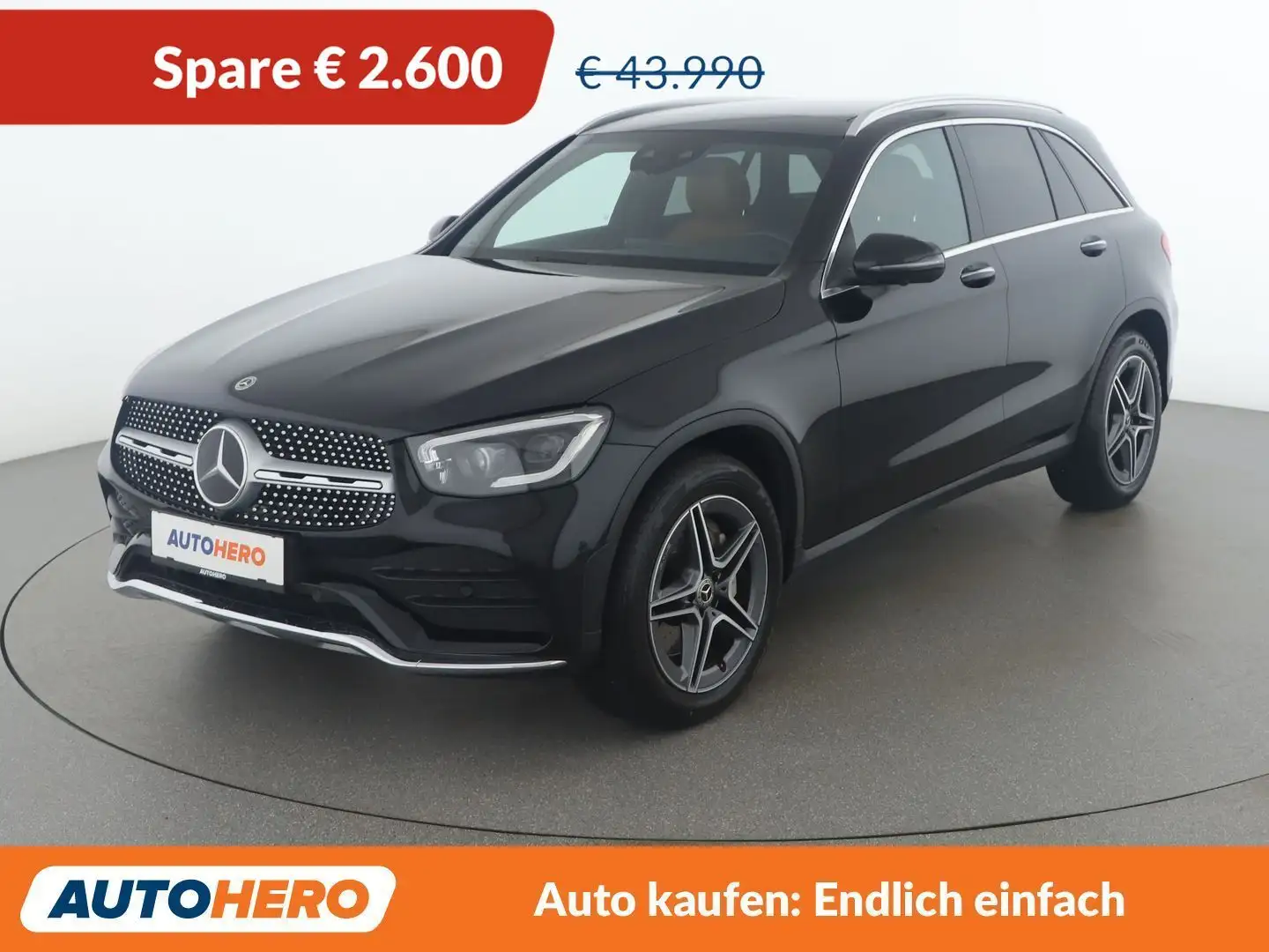 Mercedes-Benz GLC 200 GLC 200 Mild-Hybrid 4Matic AMG Line Schwarz - 1