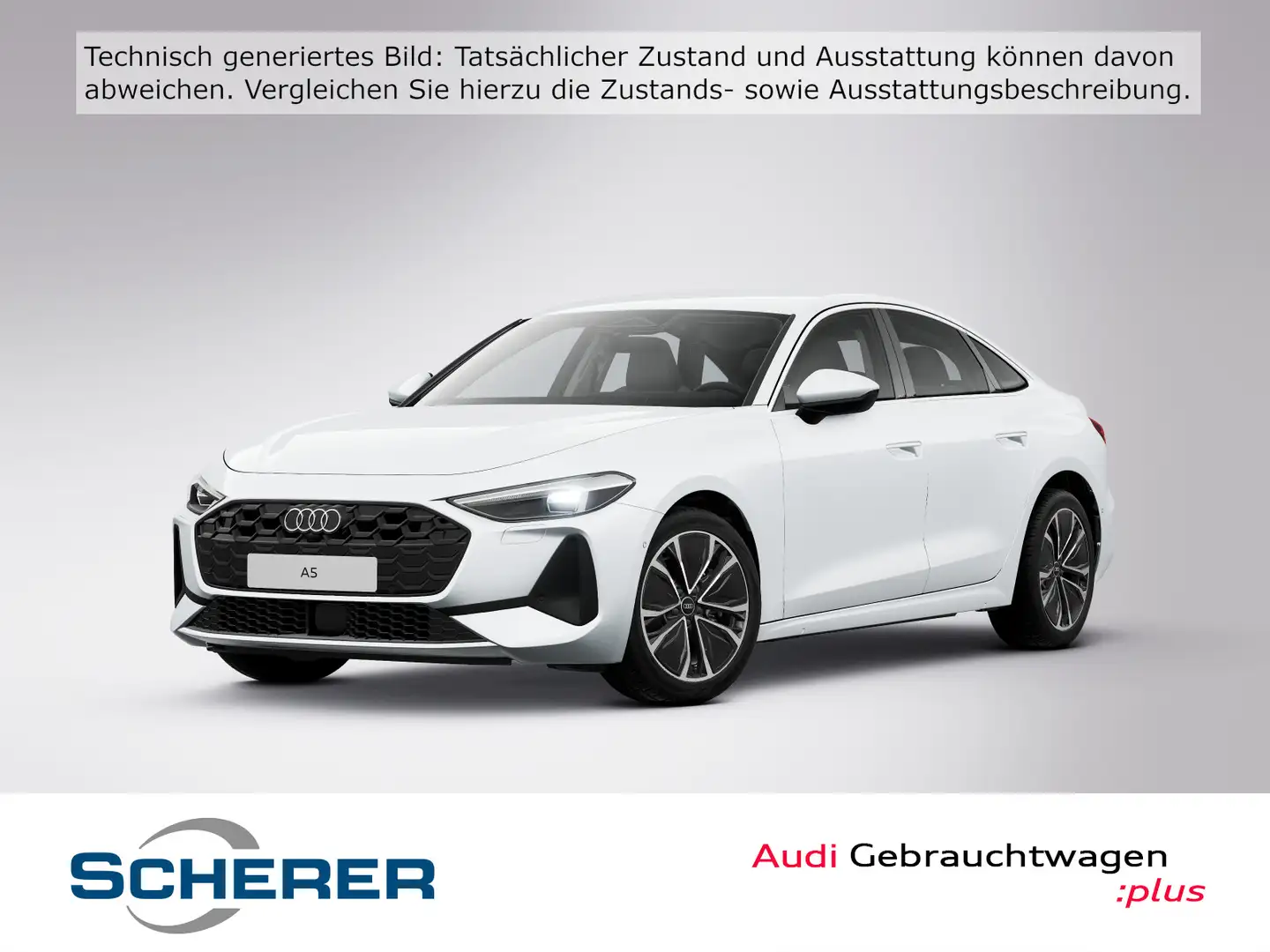 Audi A5 TFSI quattro S tronic ACC CAM LED N Weiß - 1