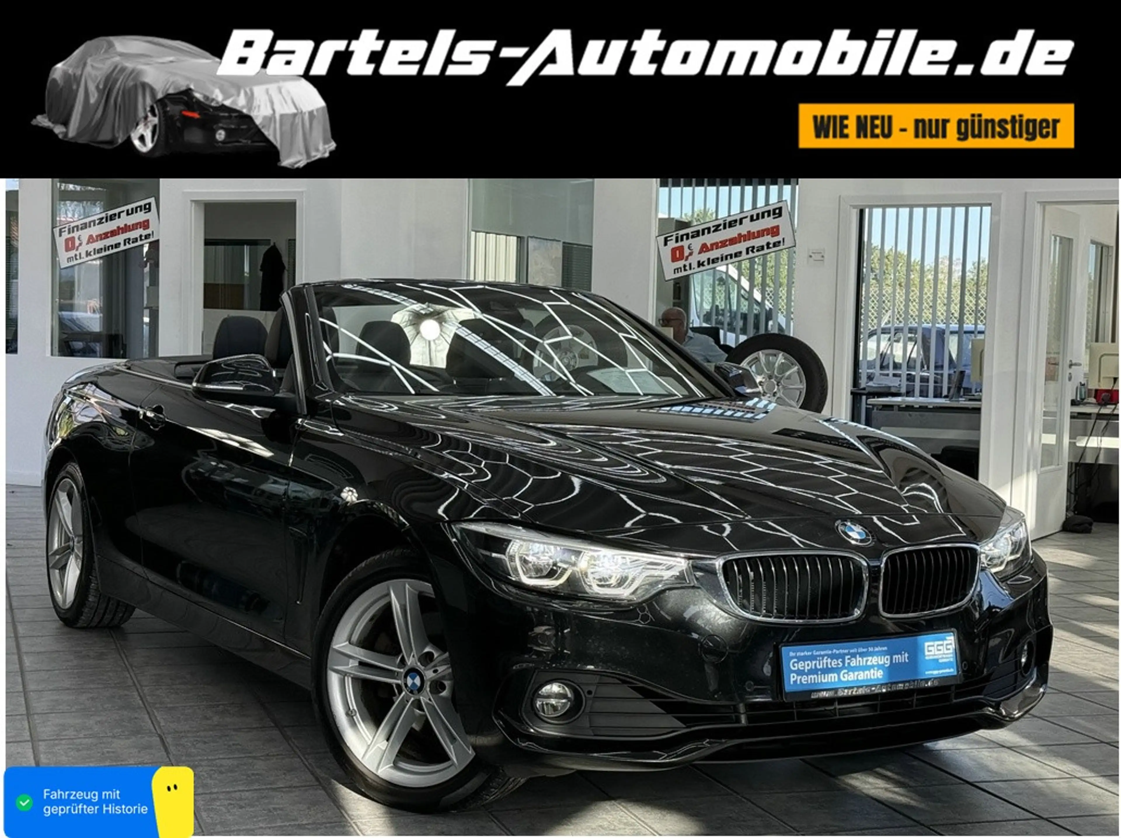 BMW 430 i xDrive Advantage, Vollleder, Harman&Kardon