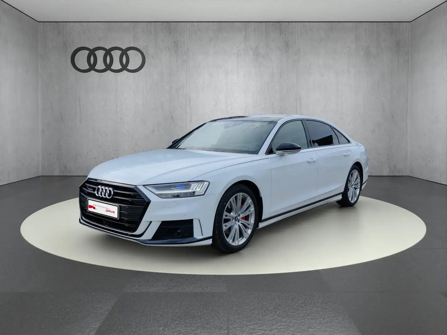Audi A8 50 TDI L quattro Weiß - 2