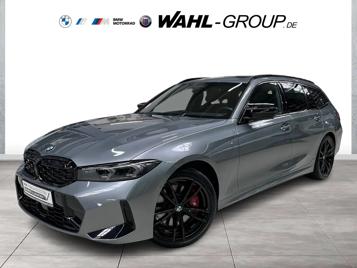 BMW 340 M340i xDrive TOURING LED NAVI PANO 360°VIEW KEYLES Šedá - 1
