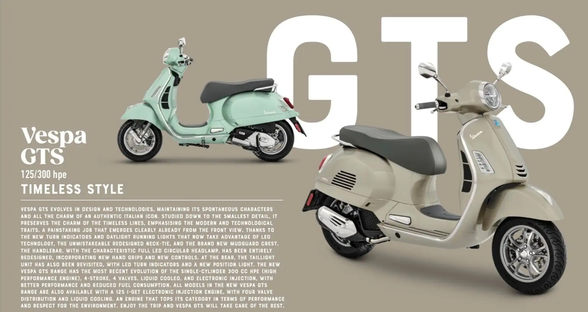 Vespa GTS 300 Aktion FRÜHLING 2025 - 2