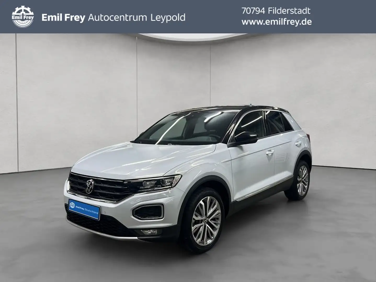 Volkswagen T-Roc 1.5 TSI ACT OPF DSG Sport Silber - 1