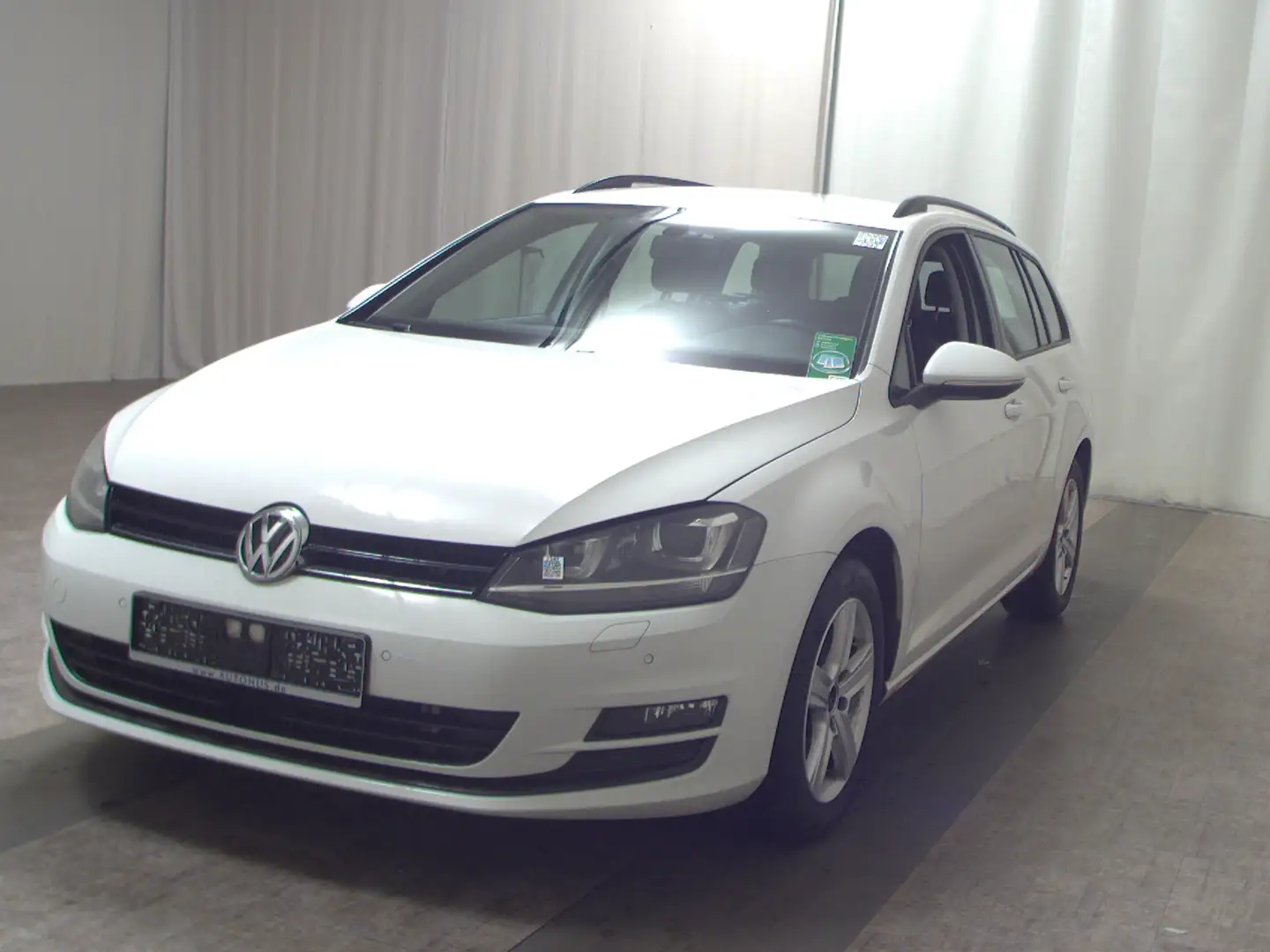 Volkswagen Golf -7 Var. 2.0 TDI Comf. T-Leder AHK Xenon StHz Blanco - 2