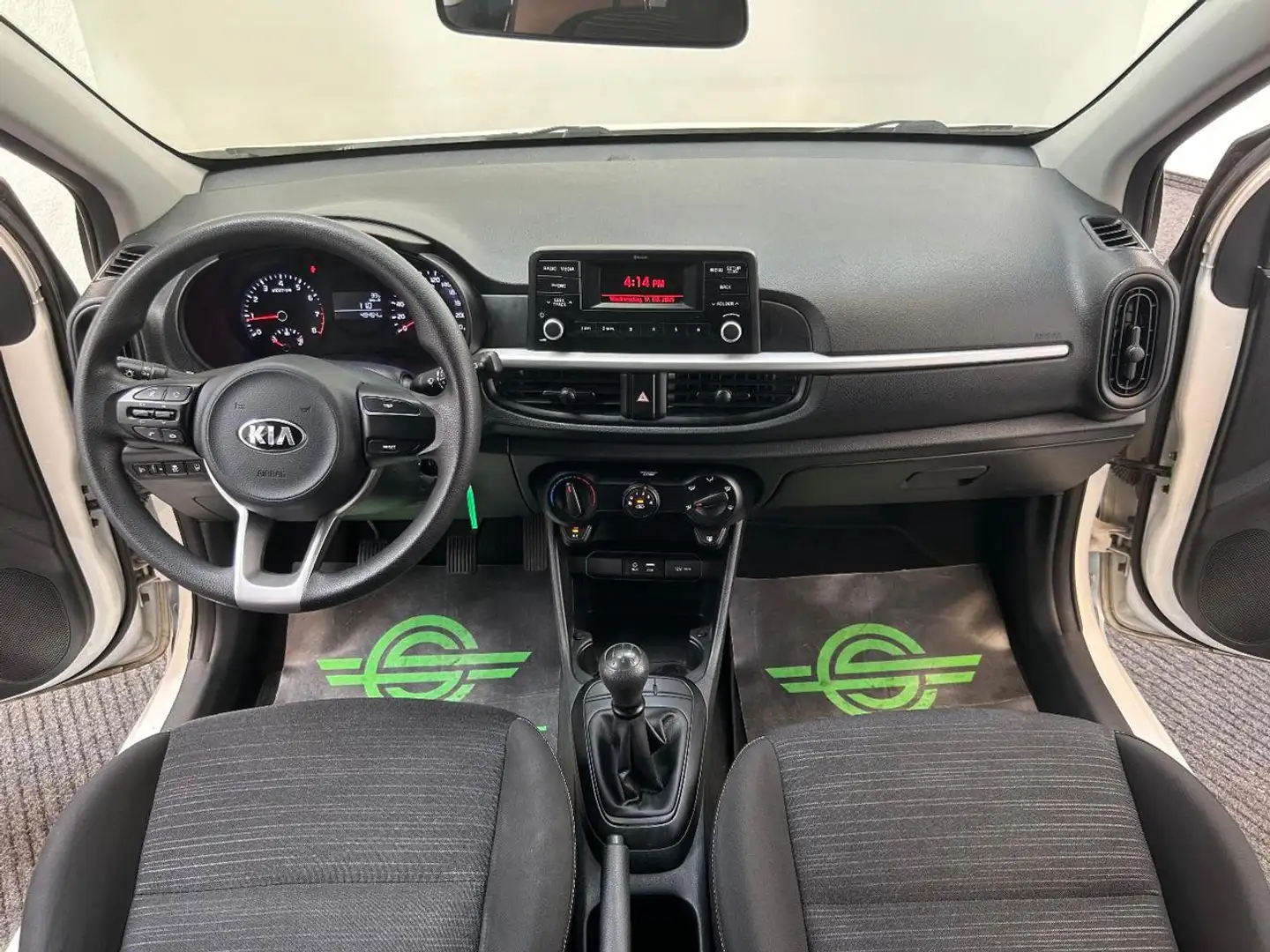 Kia Picanto 1.0 12V 5 porte BLUETOOTH|EURO 6|USB| Bianco - 2