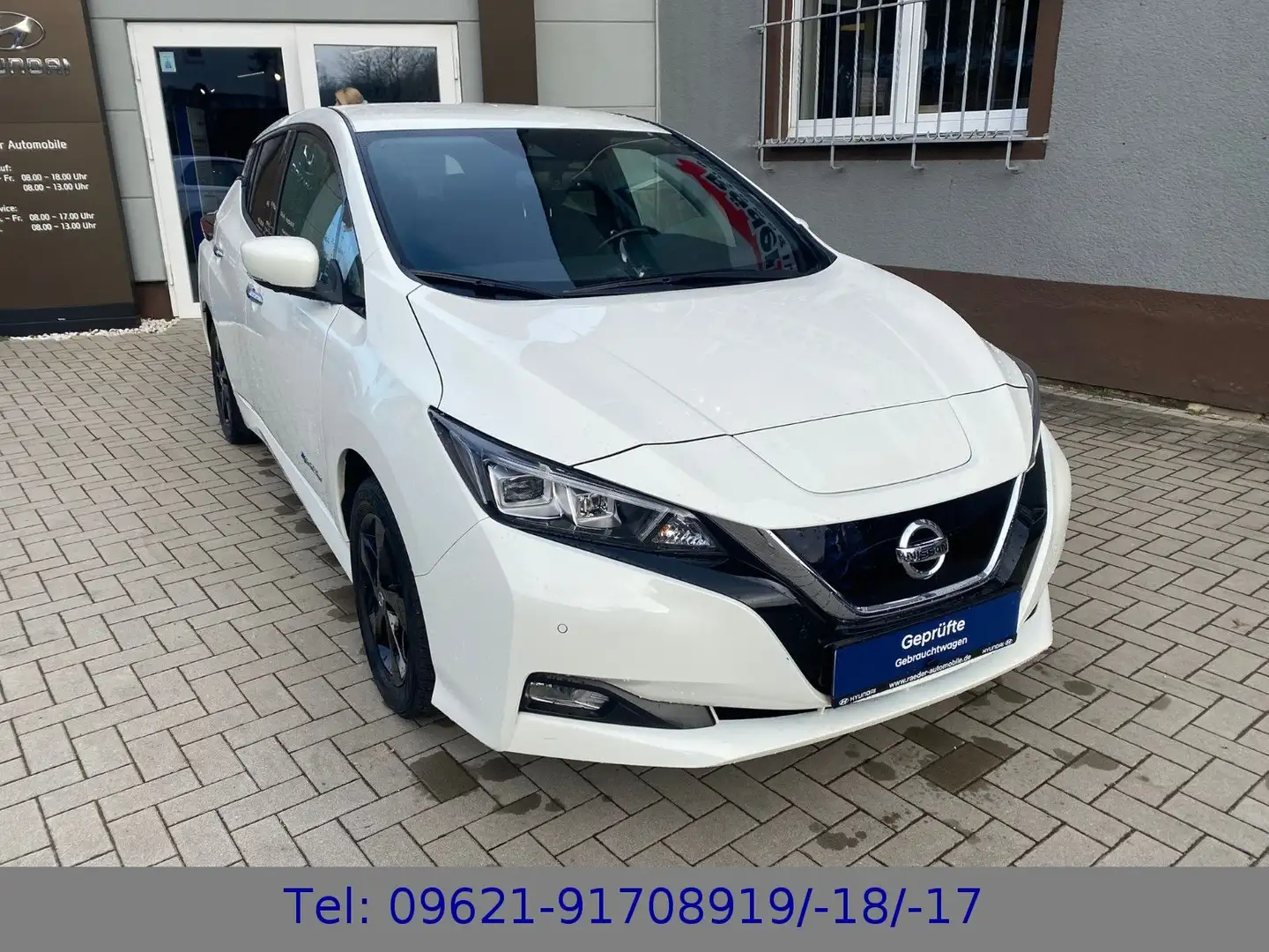 Nissan Leaf N-Connecta Blanc - 1