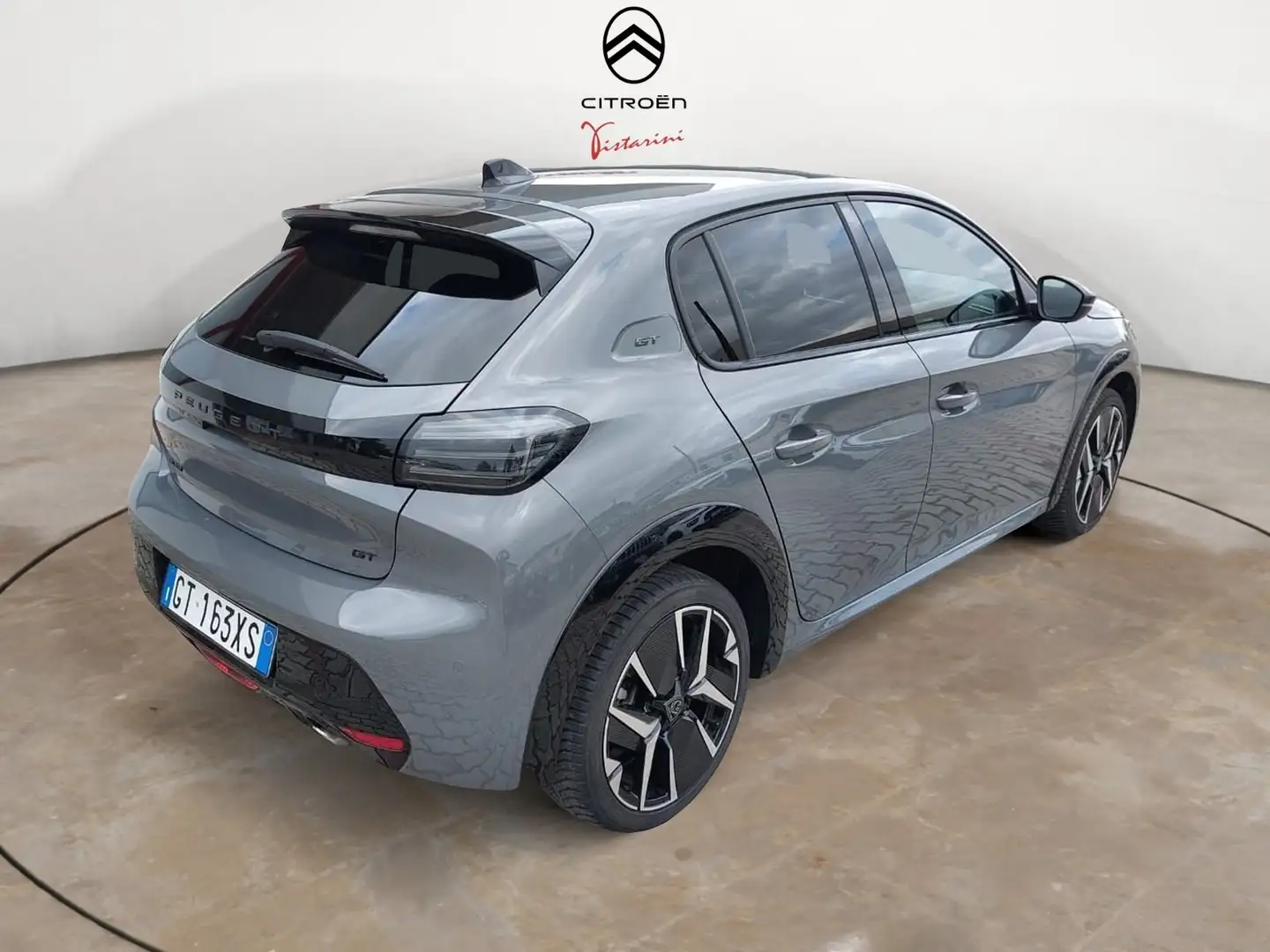 Peugeot 208 1.2 101cv E6D-Isc GT / KEY-LESS + TELECAMERA Gris - 2