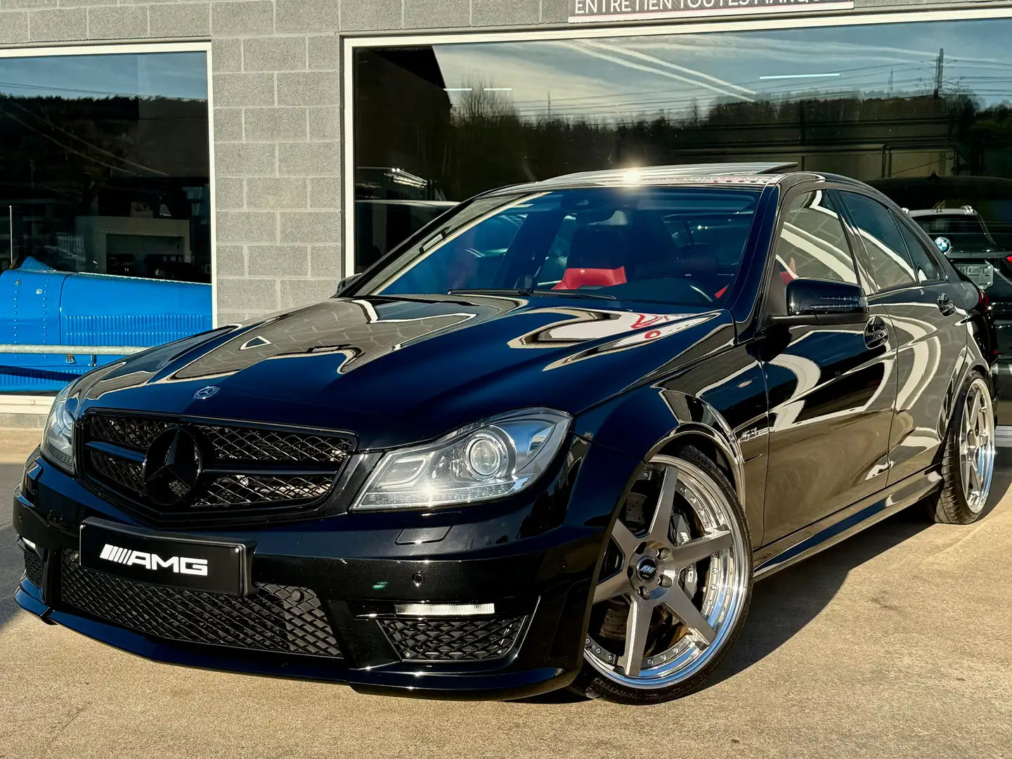 Mercedes-Benz C 63 AMG **Etat Neuf*Unique*Full Black*Work 20P*Etat Neuf** Negro - 1