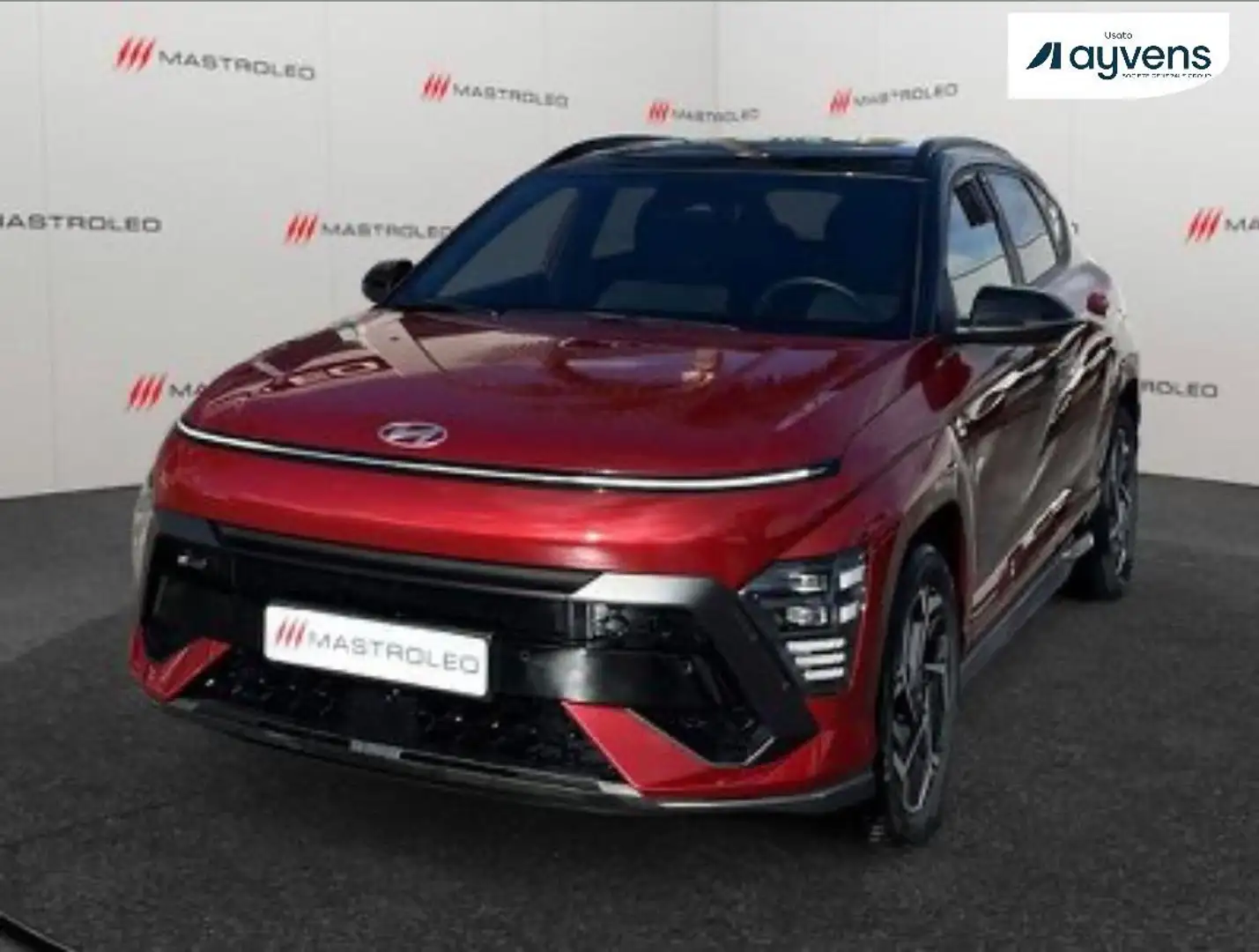 Hyundai KONA Kona 1.6 gdi hev N Line 2wd 141cv dct,Km Certific Rouge - 1