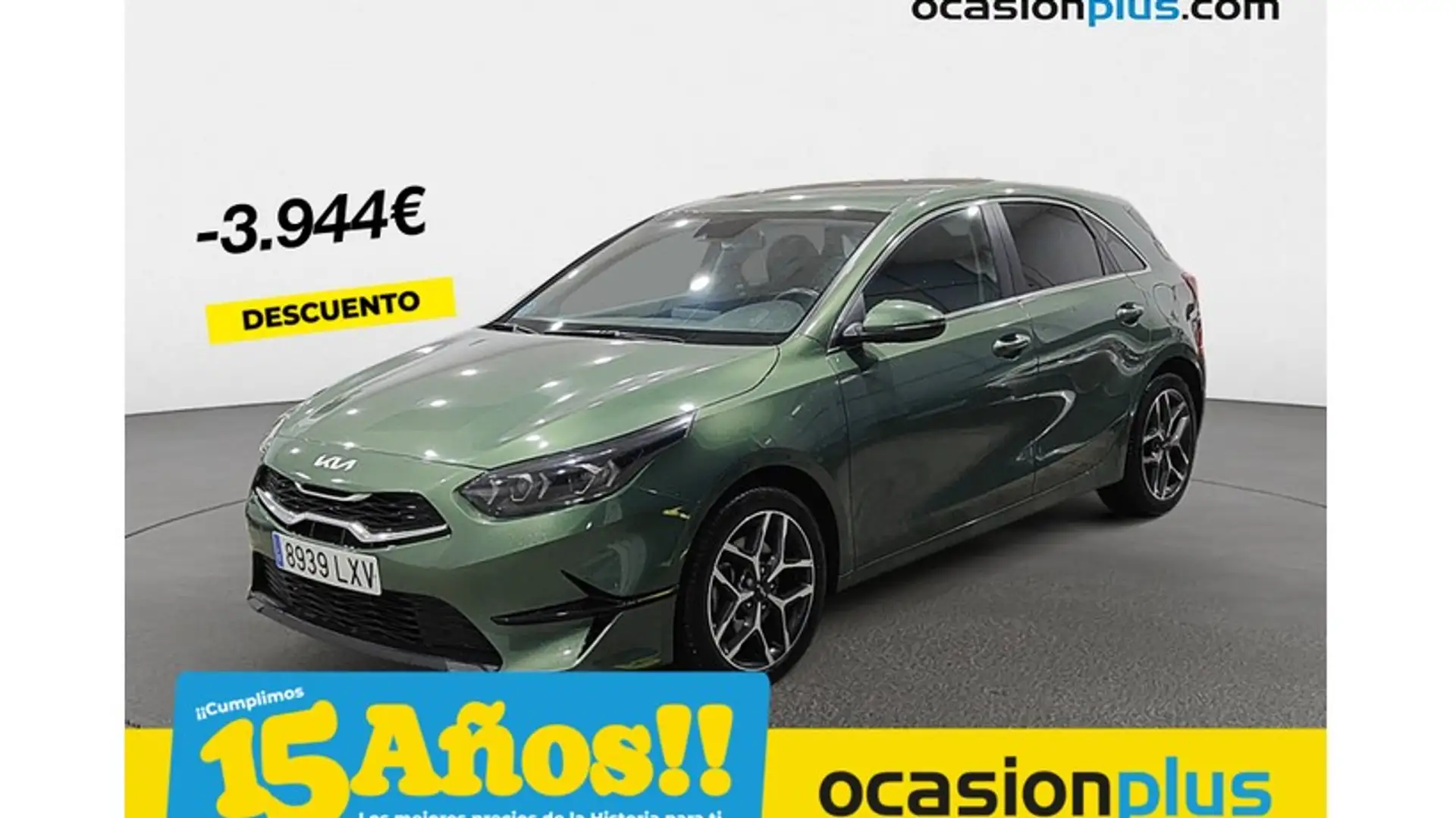 Kia Ceed / cee'd 1.0 T-GDI Eco-Dynamics Tech 120 Groen - 1