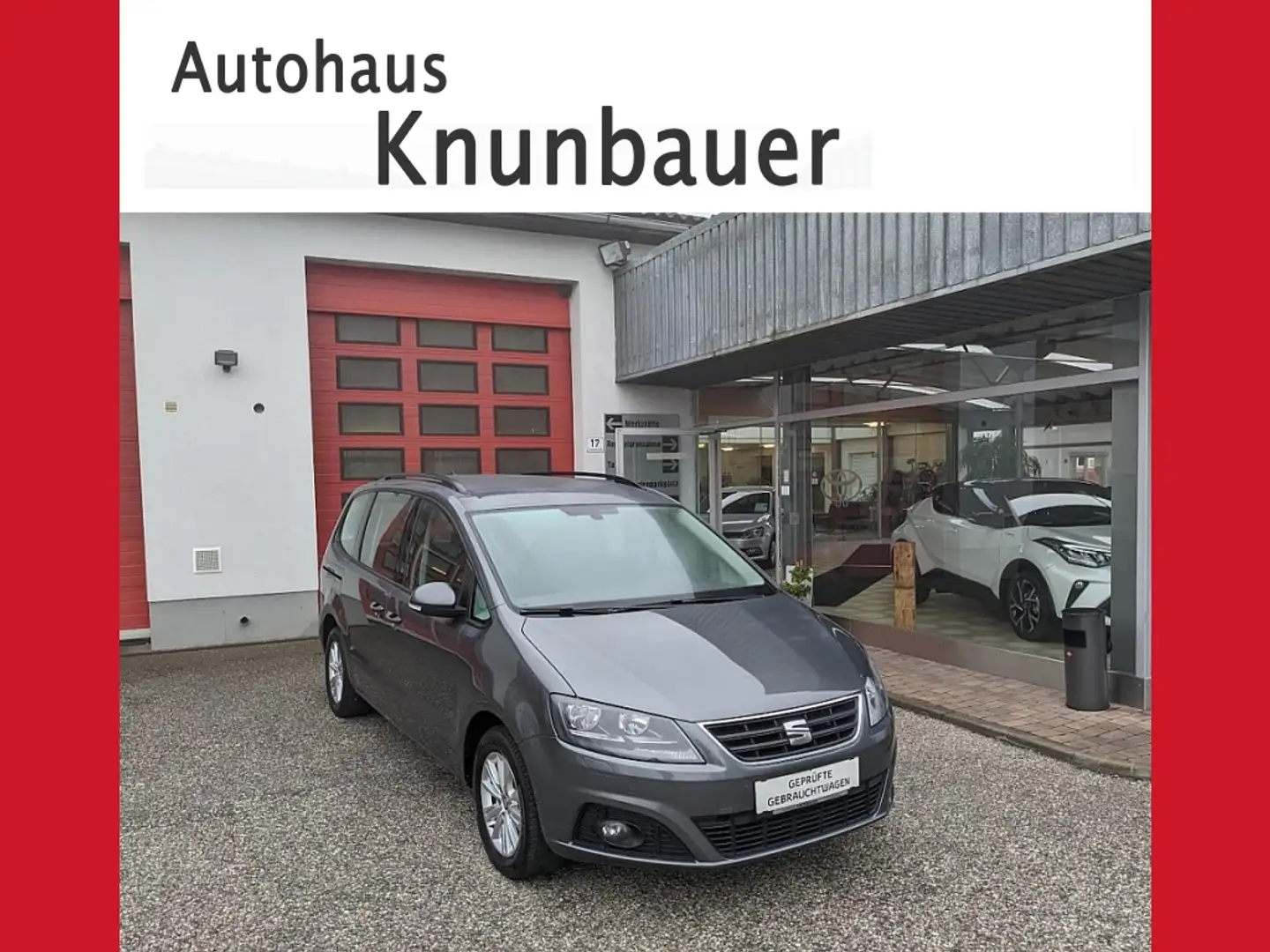 SEAT Alhambra Executive 2,0 TDI CR Gris - 1