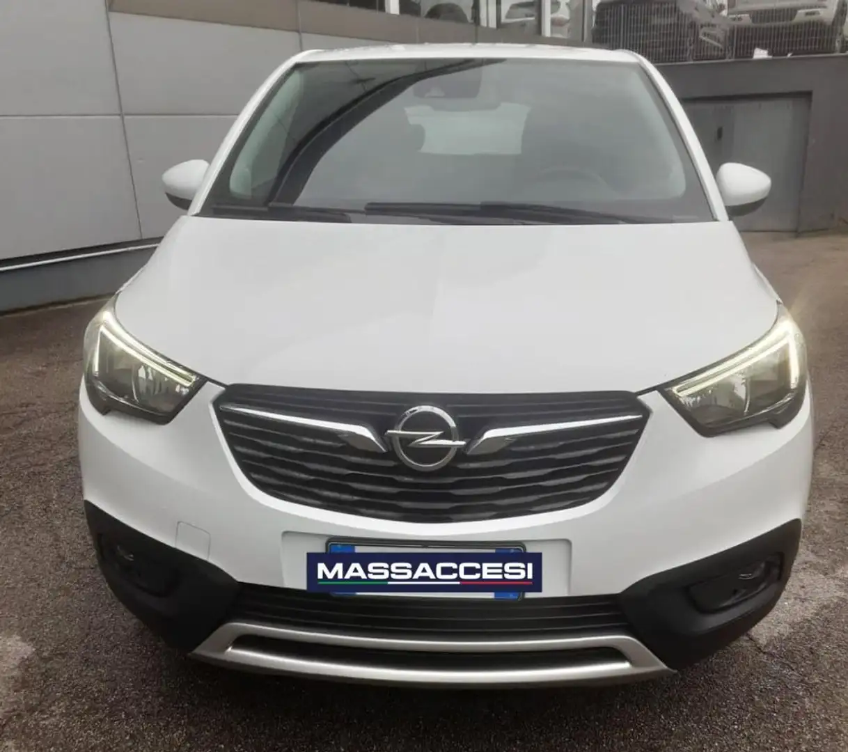 Opel Crossland X Benz/GPL Blanc - 1