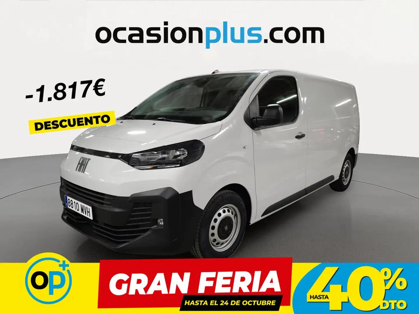 Fiat Scudo Furgón 1.5BlueHDI S&S L2 H1 88KW Blanco - 1