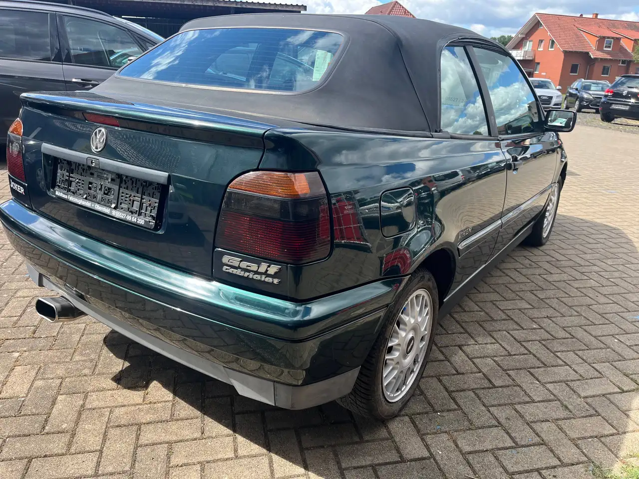 Volkswagen Golf Cabriolet 1.6i Joker, 101 PS, Aluräder, TÜV-fällig, voll fahrbereit, foto 5