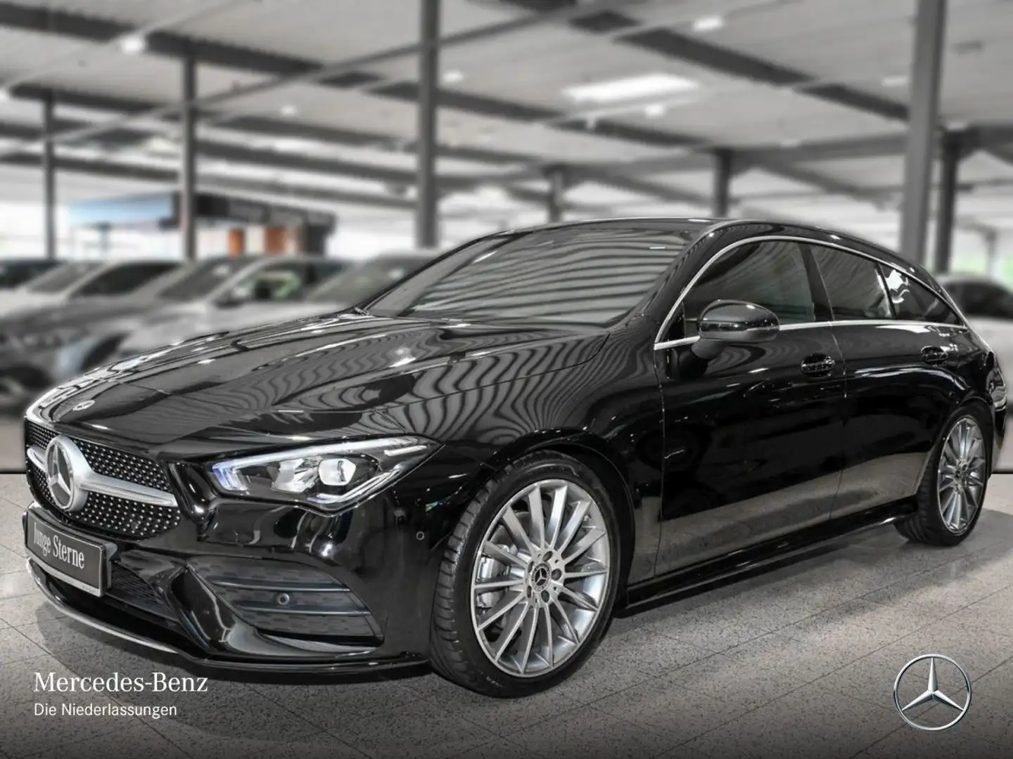 Mercedes-Benz CLA 220 d AMG+AHK+LED+KAMERA+19"+8G Schwarz - 2