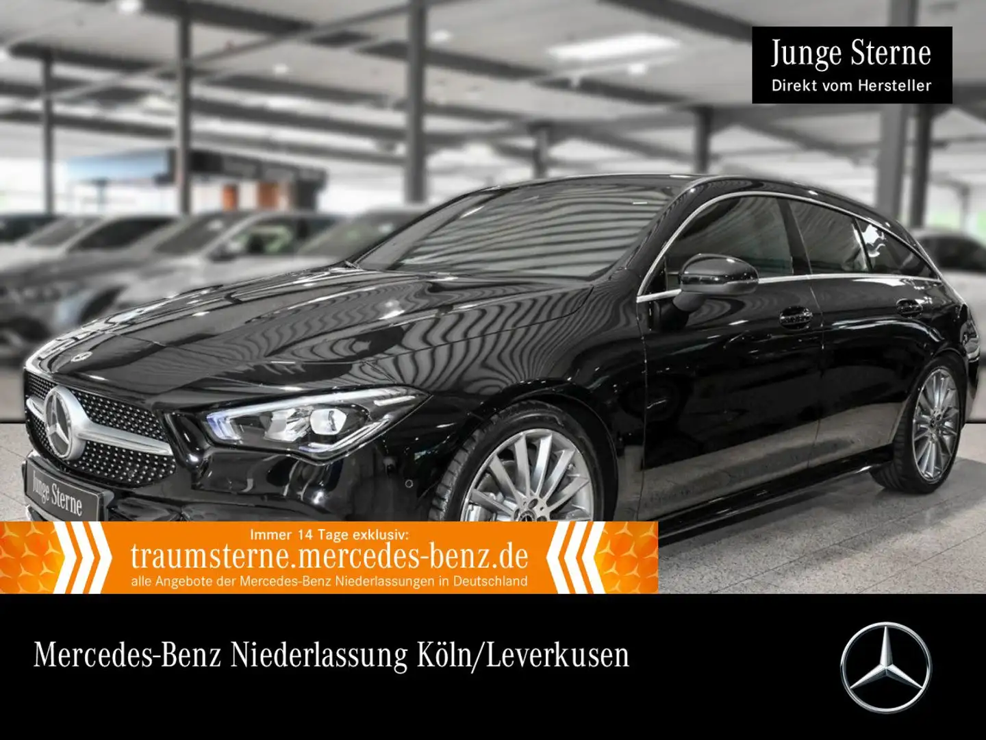 Mercedes-Benz CLA 220 d AMG+AHK+LED+KAMERA+19"+8G Schwarz - 1
