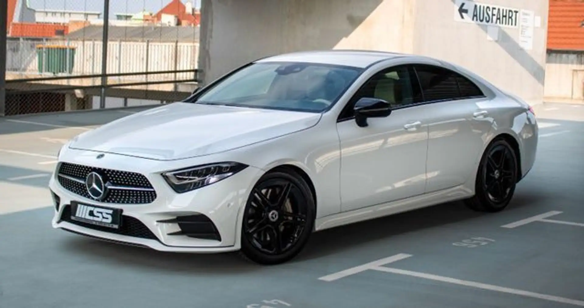 Mercedes-Benz CLS 350 AB 339€ EQ AMG+Night Paket Widescreen Sportabgas Wit - 1