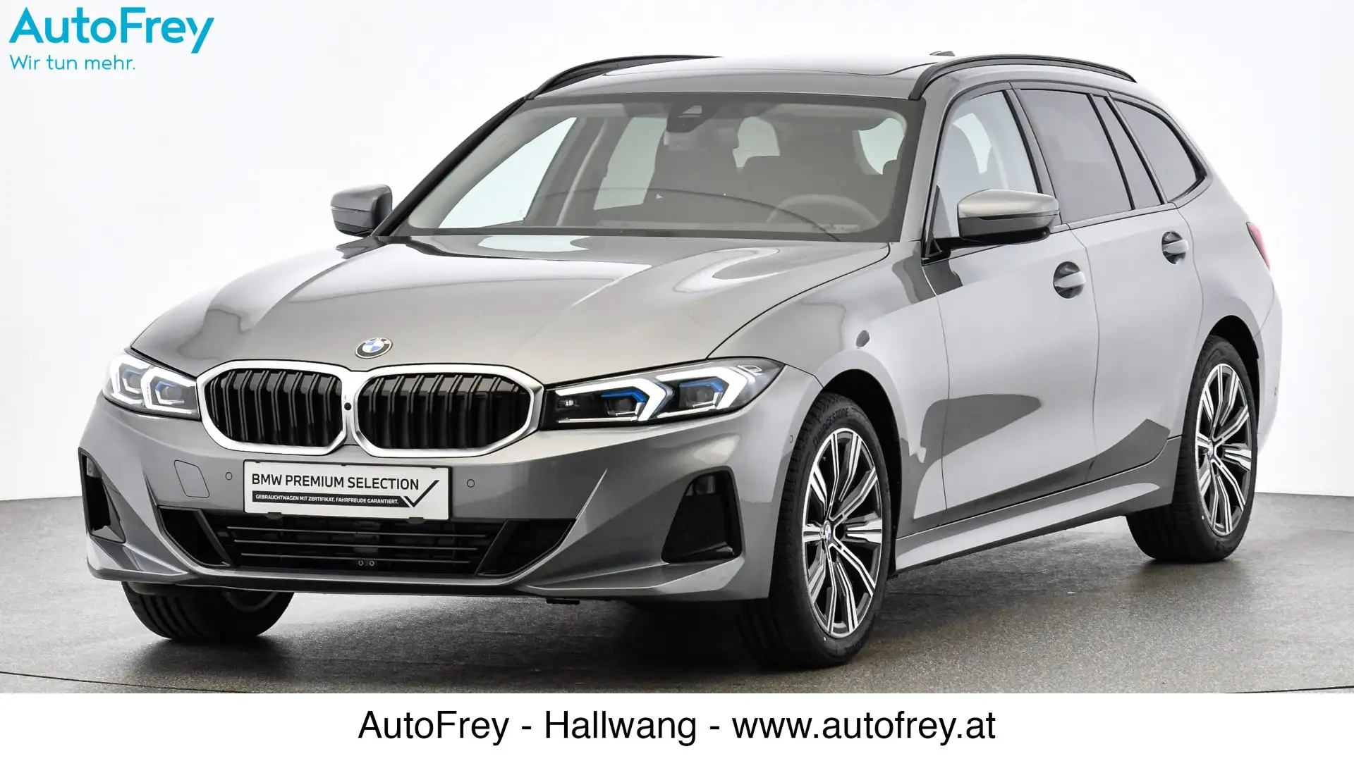 BMW 318 318d Gris - 1