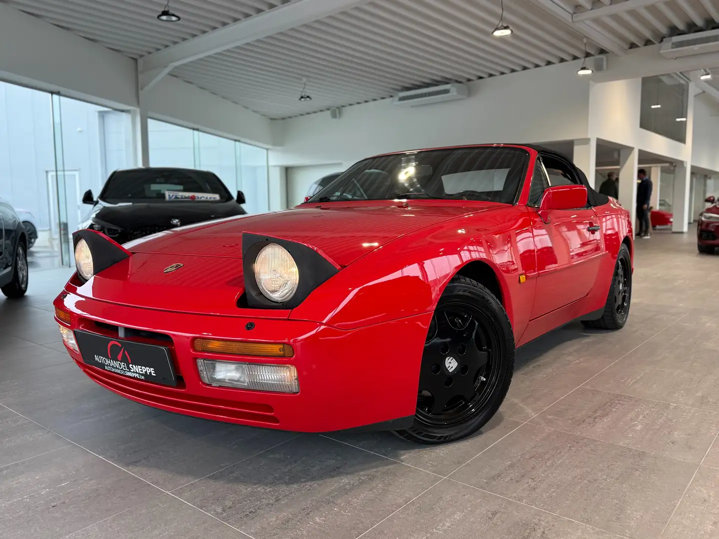 Porsche 944 S2 Cabriolet Rouge - 2