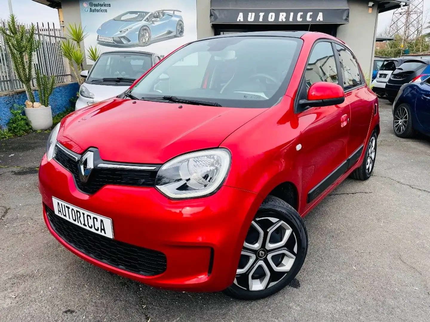 Renault Twingo 1.0 70CV *FULL OPTIONAL*CABRIO*UNICO PROPRIETARIO* Rosso - 1
