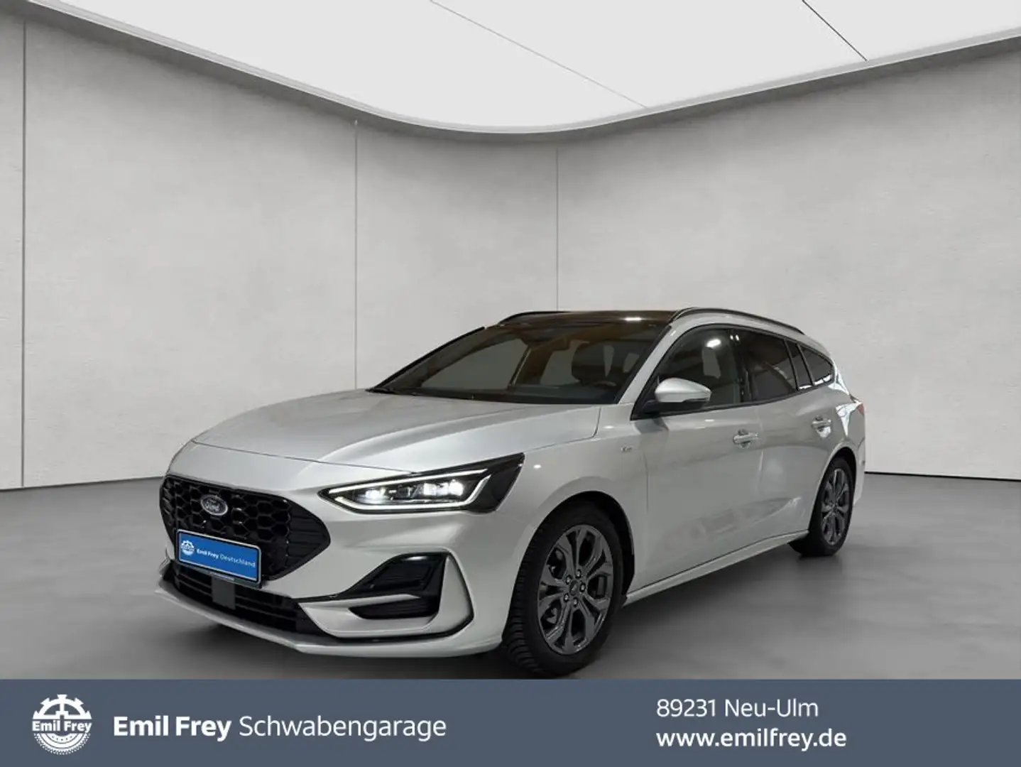 Ford Focus Turnier 1.0 EcoBoost Hybrid Aut. ST-LINE X Silber - 1