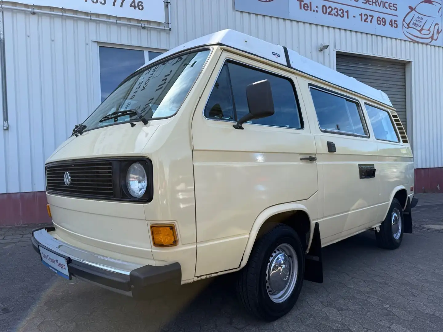 Volkswagen T3 Multivan T3 Westfalia/Faltdach/AHK/H-Kennzeichen/Camper Beige - 1