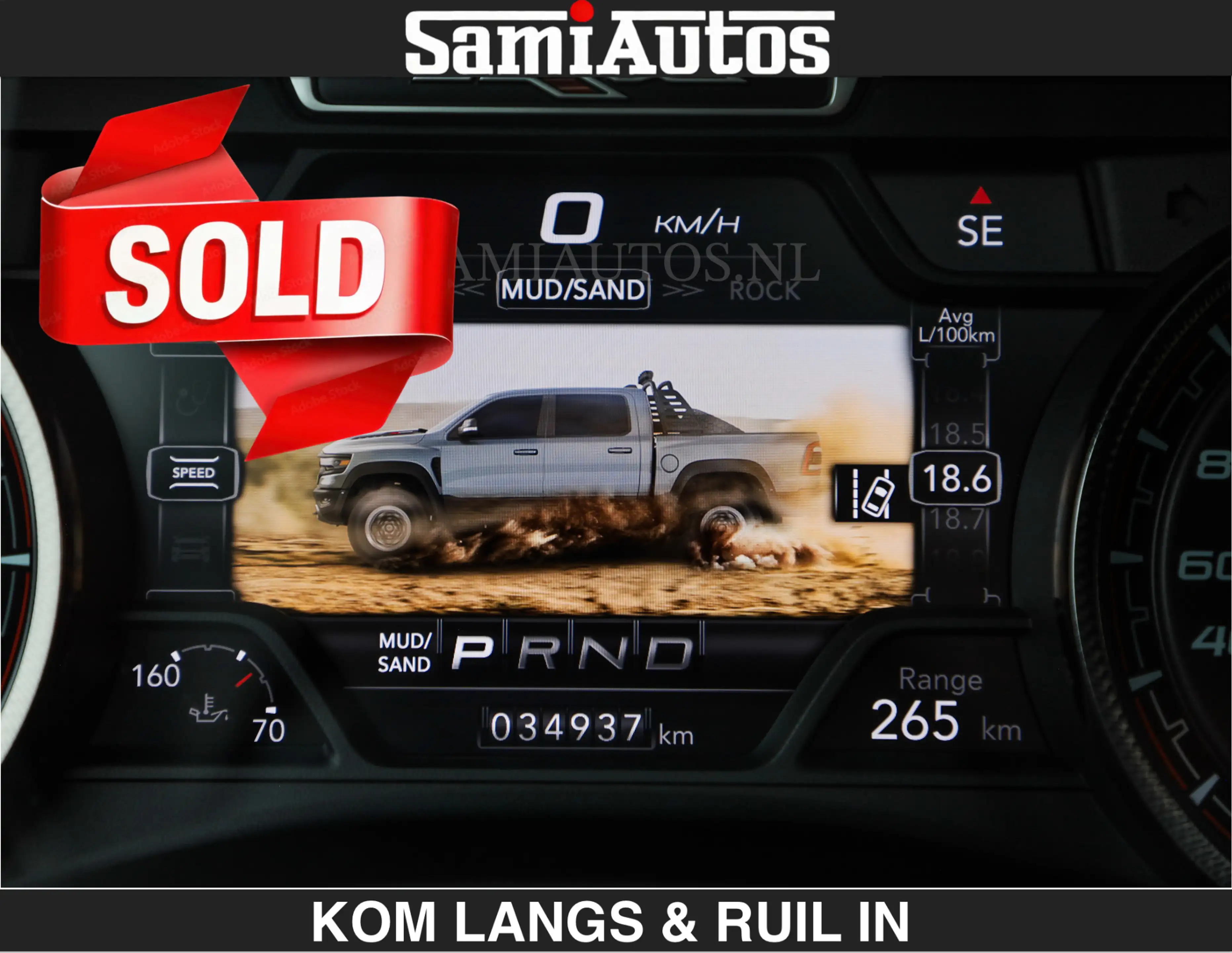 Dodge RAM TRX HELLCAT 712 PK 6.2 V8 | €109950,- excl | BLACK — photo 45