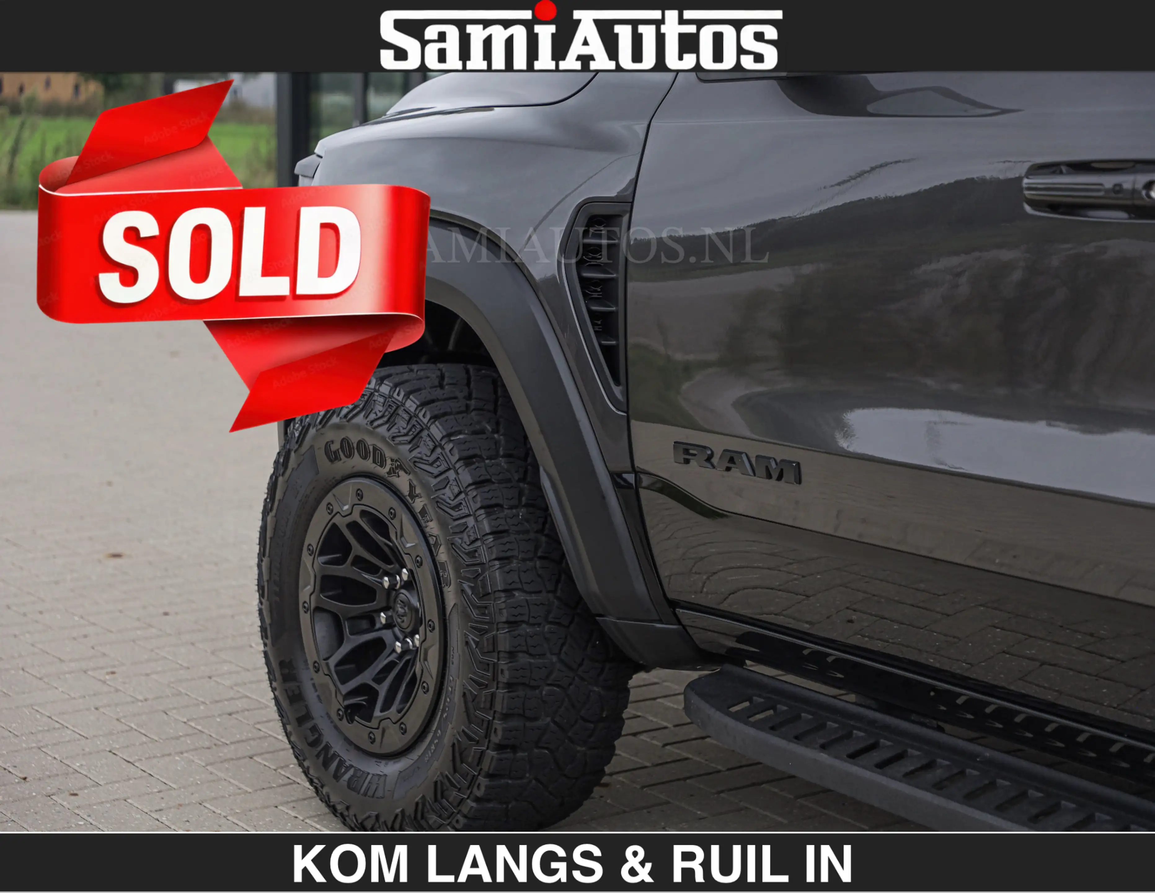 Dodge RAM TRX HELLCAT 712 PK 6.2 V8 | €109950,- excl | BLACK — photo 28