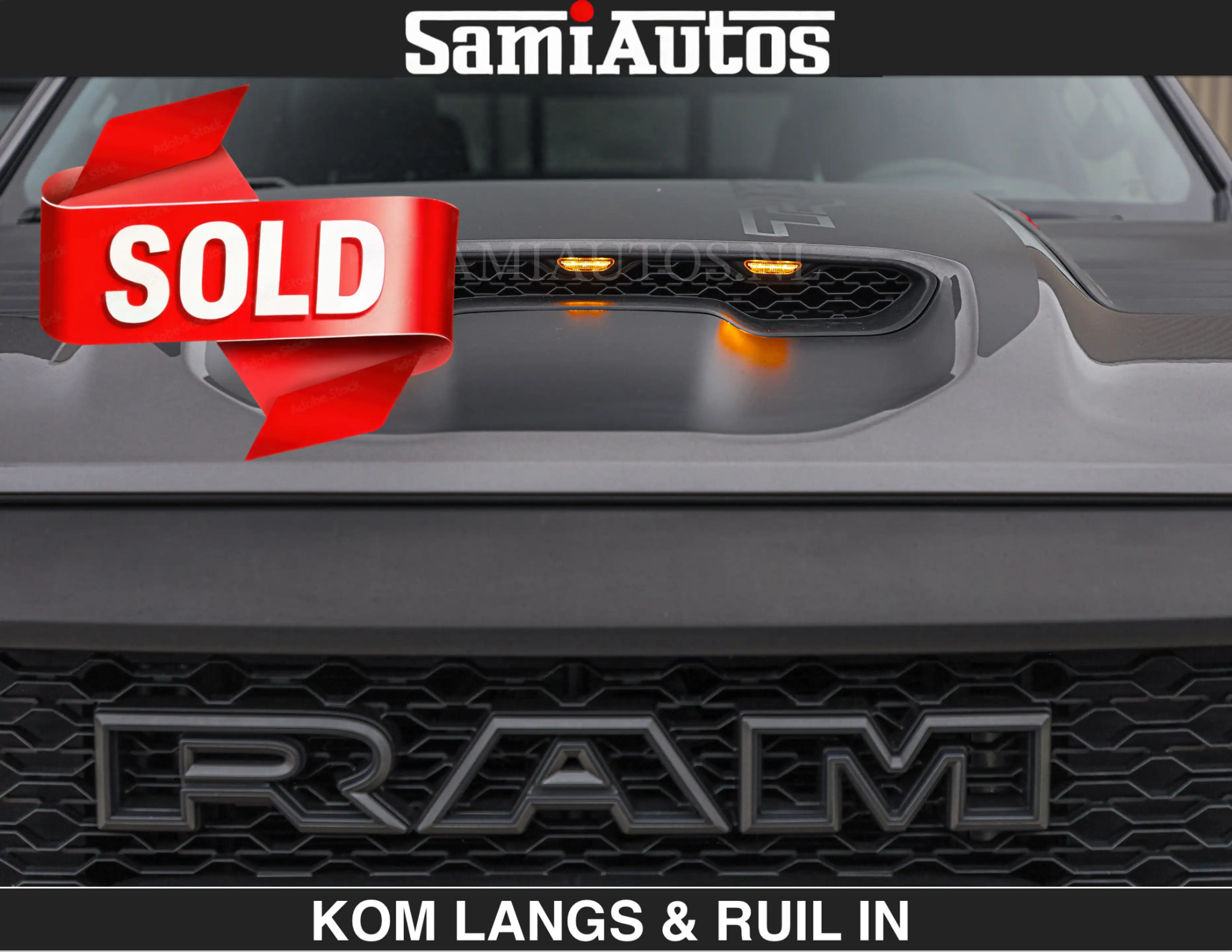 Dodge RAM TRX HELLCAT 712 PK 6.2 V8 | €109950,- excl | BLACK — photo 7