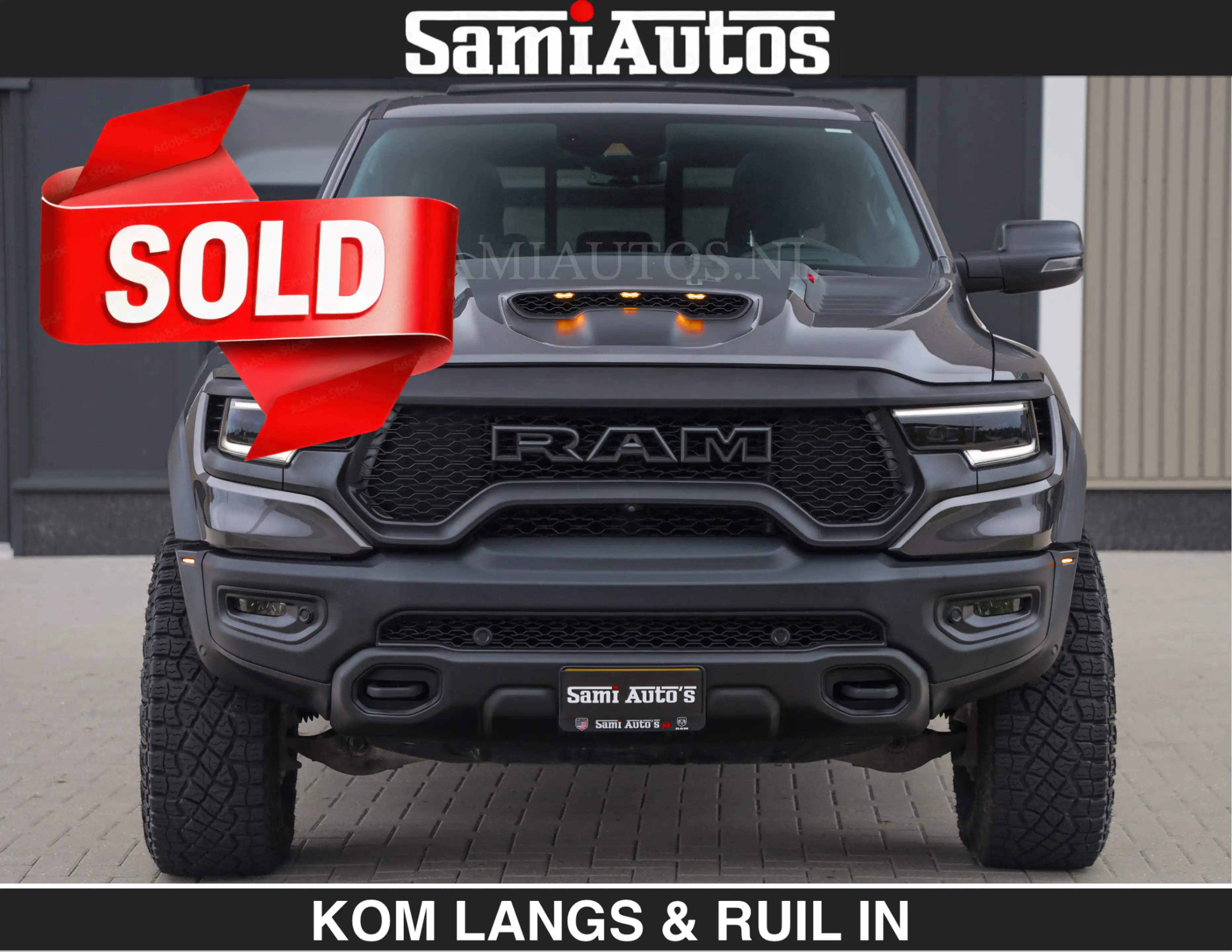 Dodge RAM TRX HELLCAT 712 PK 6.2 V8 | €109950,- excl | BLACK — photo 2