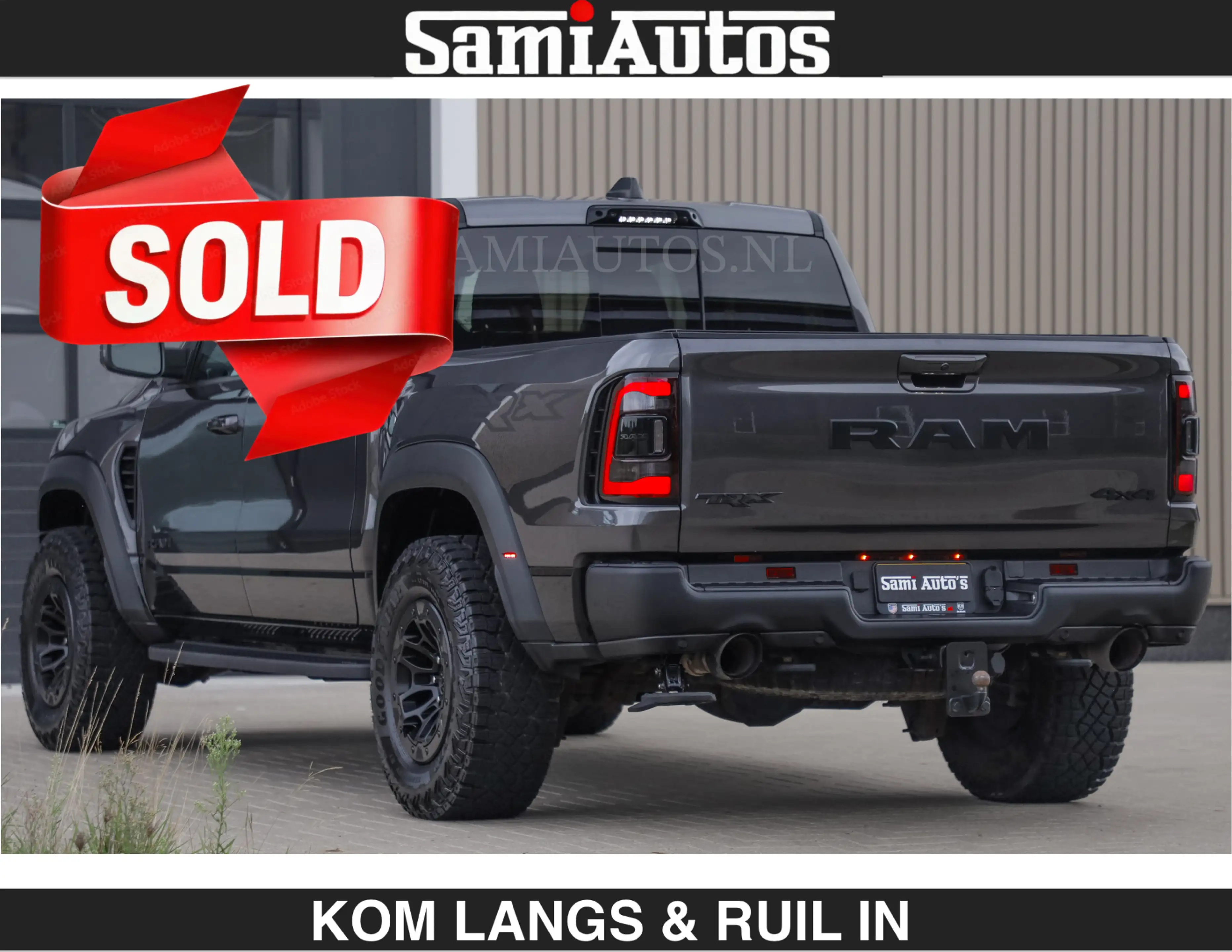 Dodge RAM TRX HELLCAT 712 PK 6.2 V8 | €109950,- excl | BLACK — photo 32