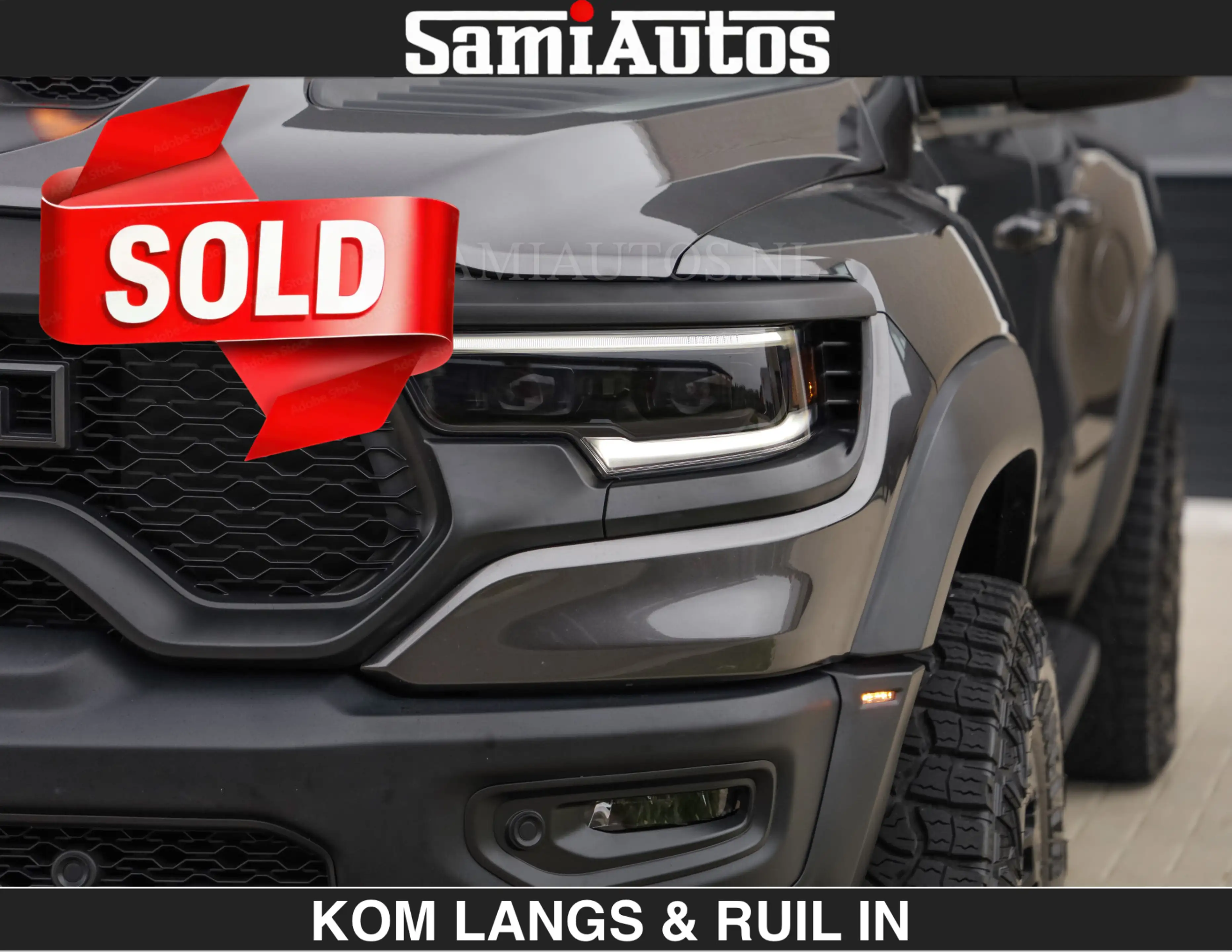 Dodge RAM TRX HELLCAT 712 PK 6.2 V8 | €109950,- excl | BLACK — photo 11
