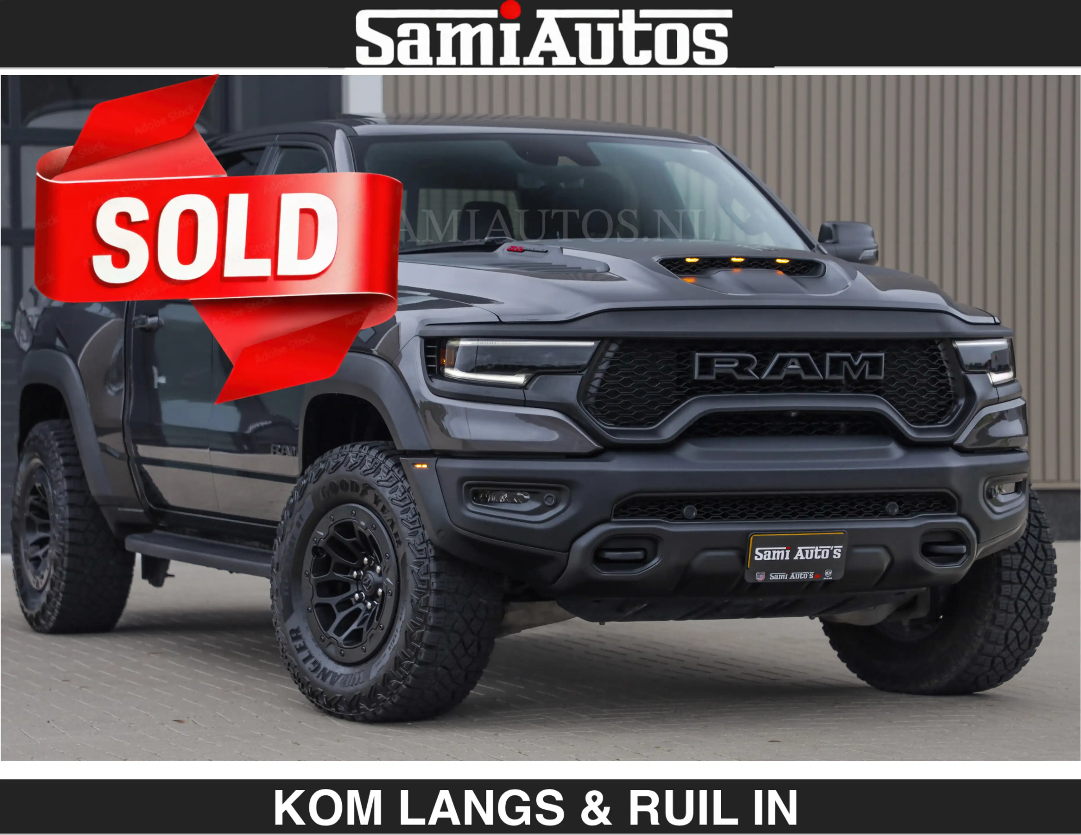 Dodge RAM TRX HELLCAT 712 PK 6.2 V8 | €109950,- excl | BLACK — photo 38