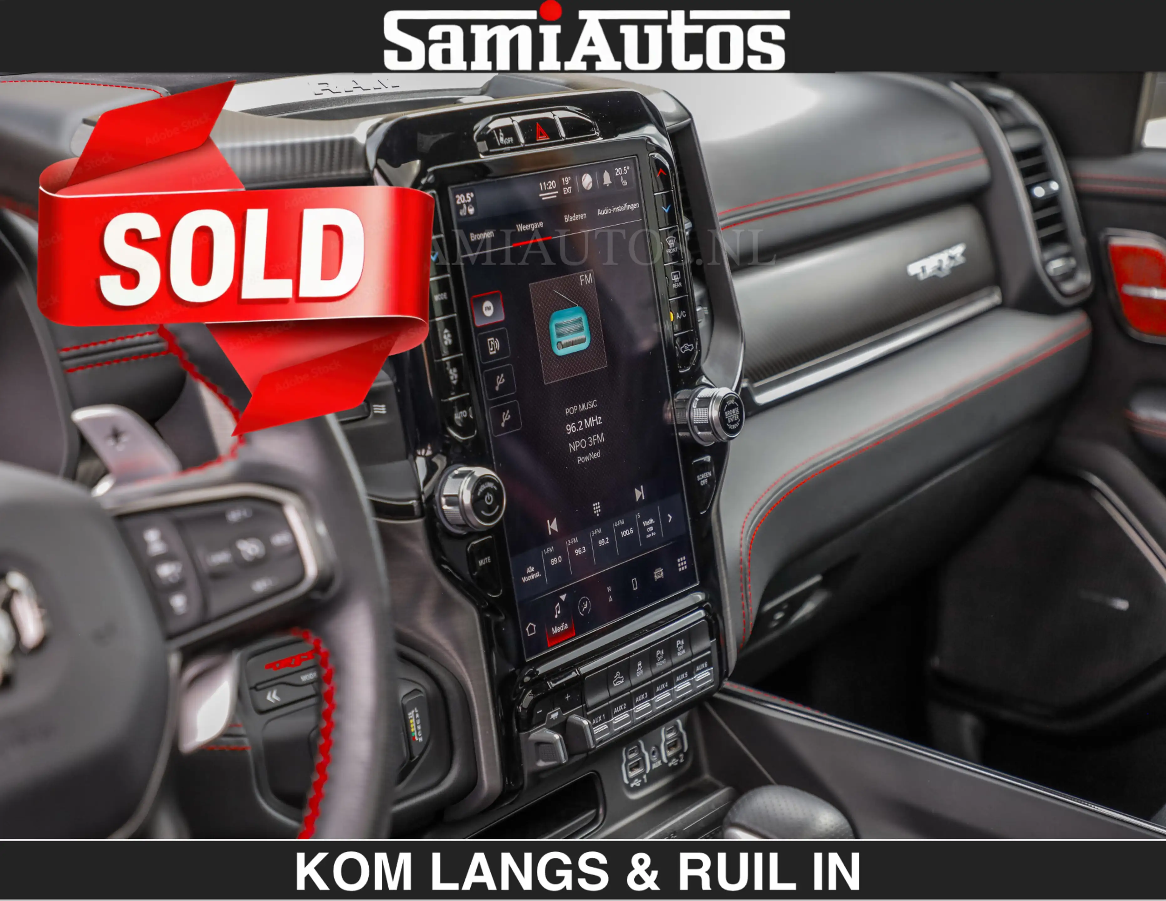 Dodge RAM TRX HELLCAT 712 PK 6.2 V8 | €109950,- excl | BLACK — photo 42