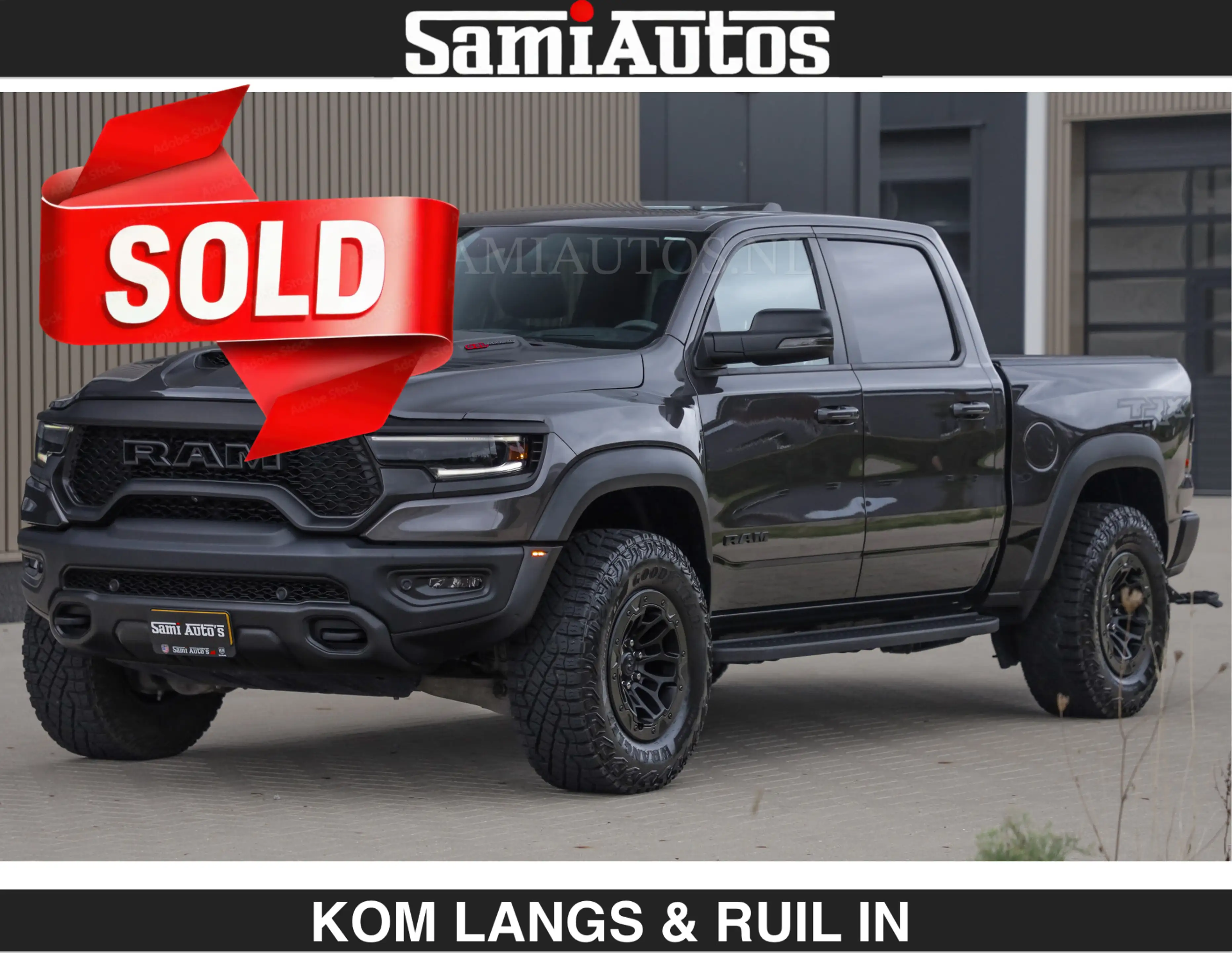 Dodge RAM TRX HELLCAT 712 PK 6.2 V8 | €109950,- excl | BLACK — photo 31