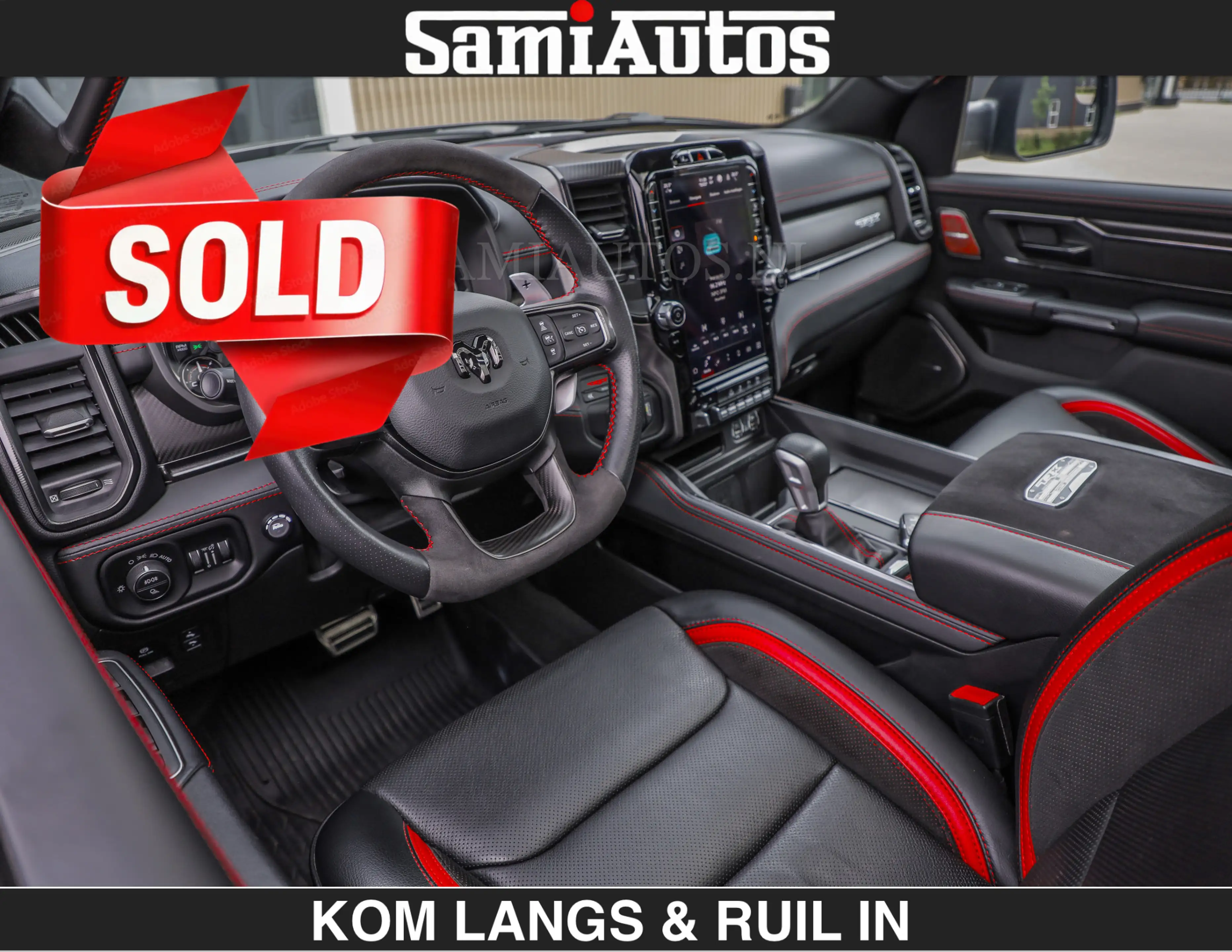 Dodge RAM TRX HELLCAT 712 PK 6.2 V8 | €109950,- excl | BLACK — photo 41
