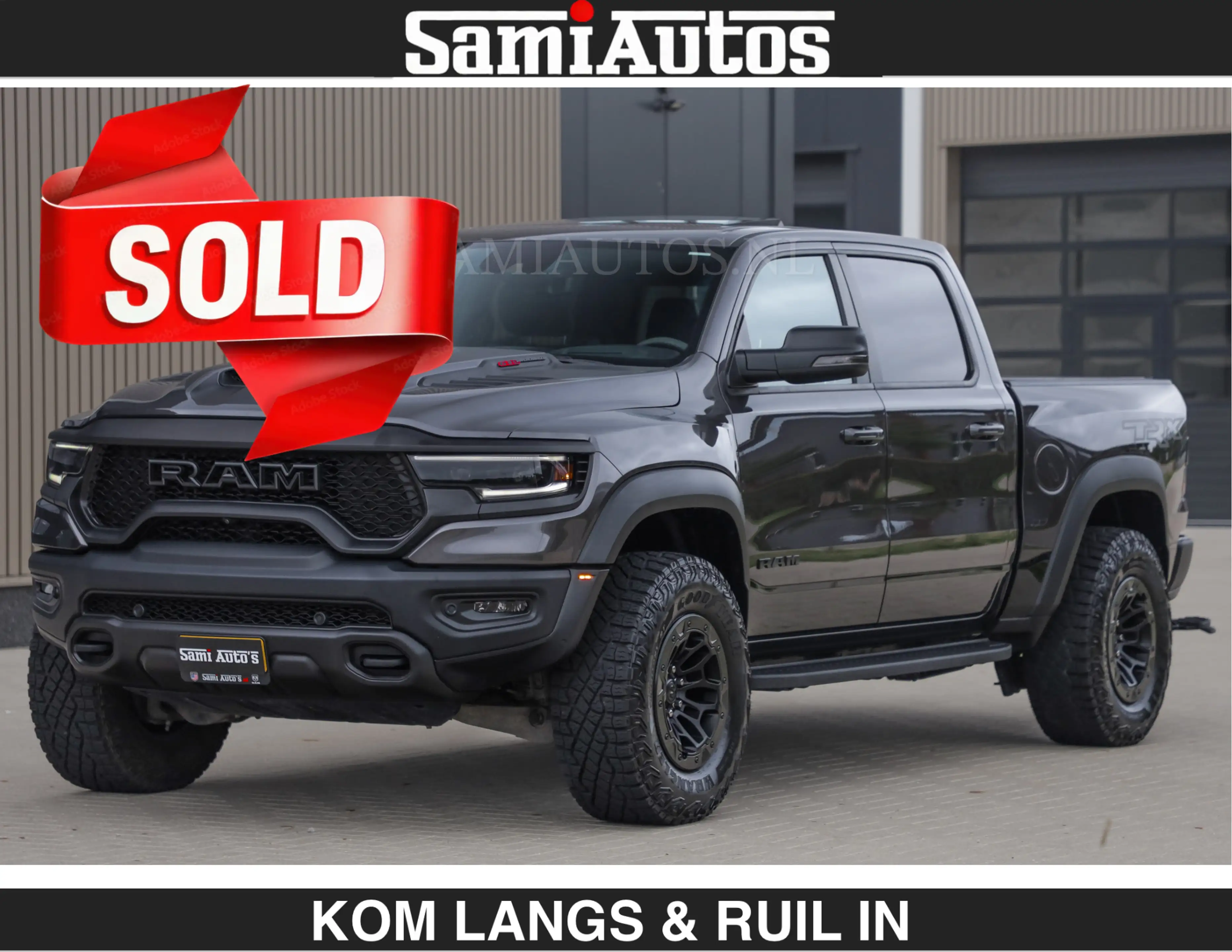 Dodge RAM TRX HELLCAT 712 PK 6.2 V8 | €109950,- excl | BLACK — photo 44