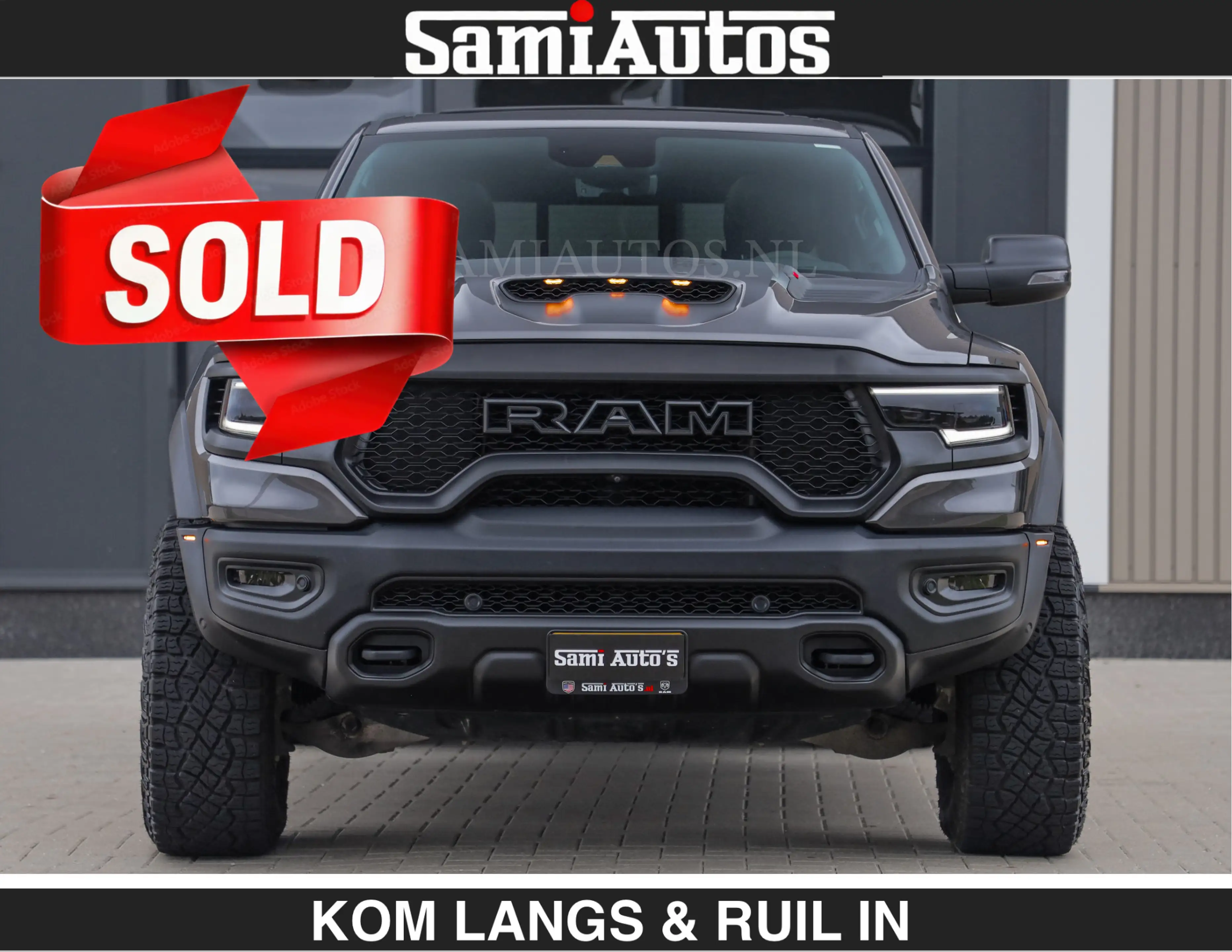 Dodge RAM TRX HELLCAT 712 PK 6.2 V8 | €109950,- excl | BLACK — photo 13
