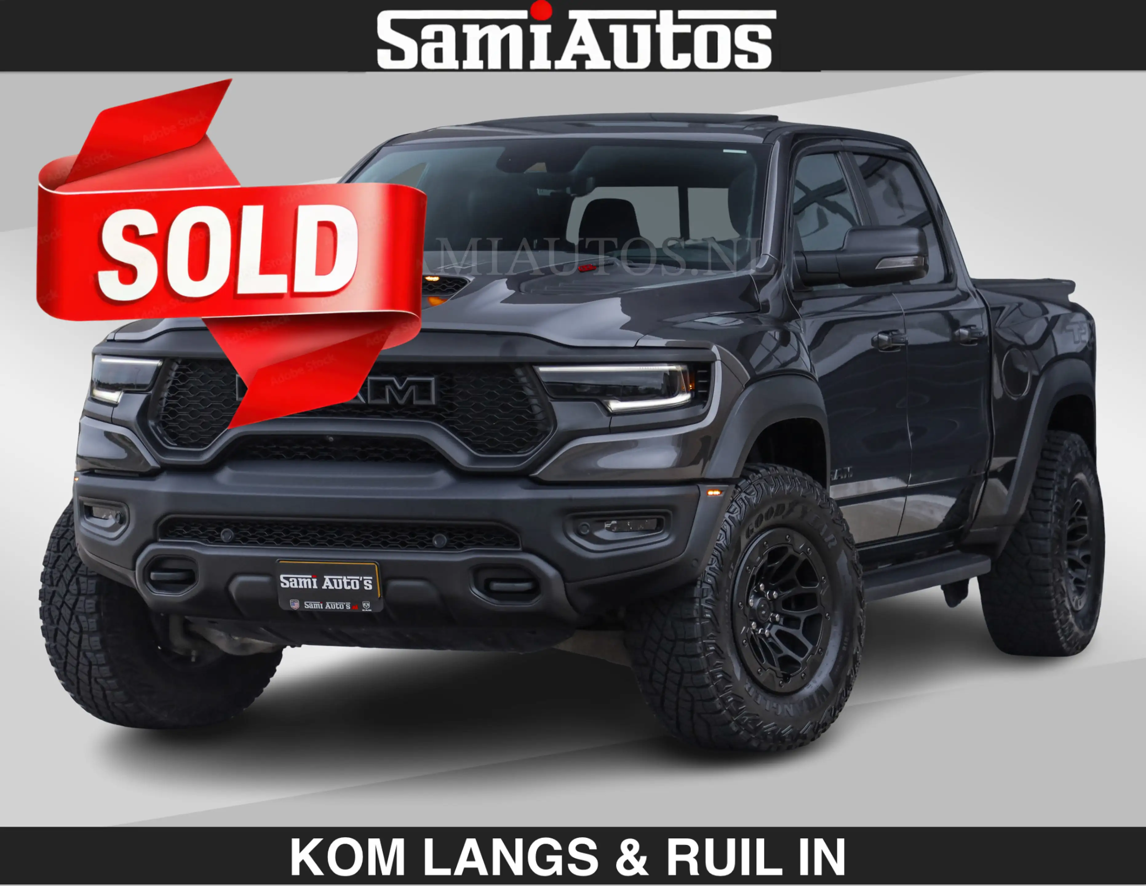 Dodge RAM TRX HELLCAT 712 PK 6.2 V8 | €109950,- excl | BLACK
