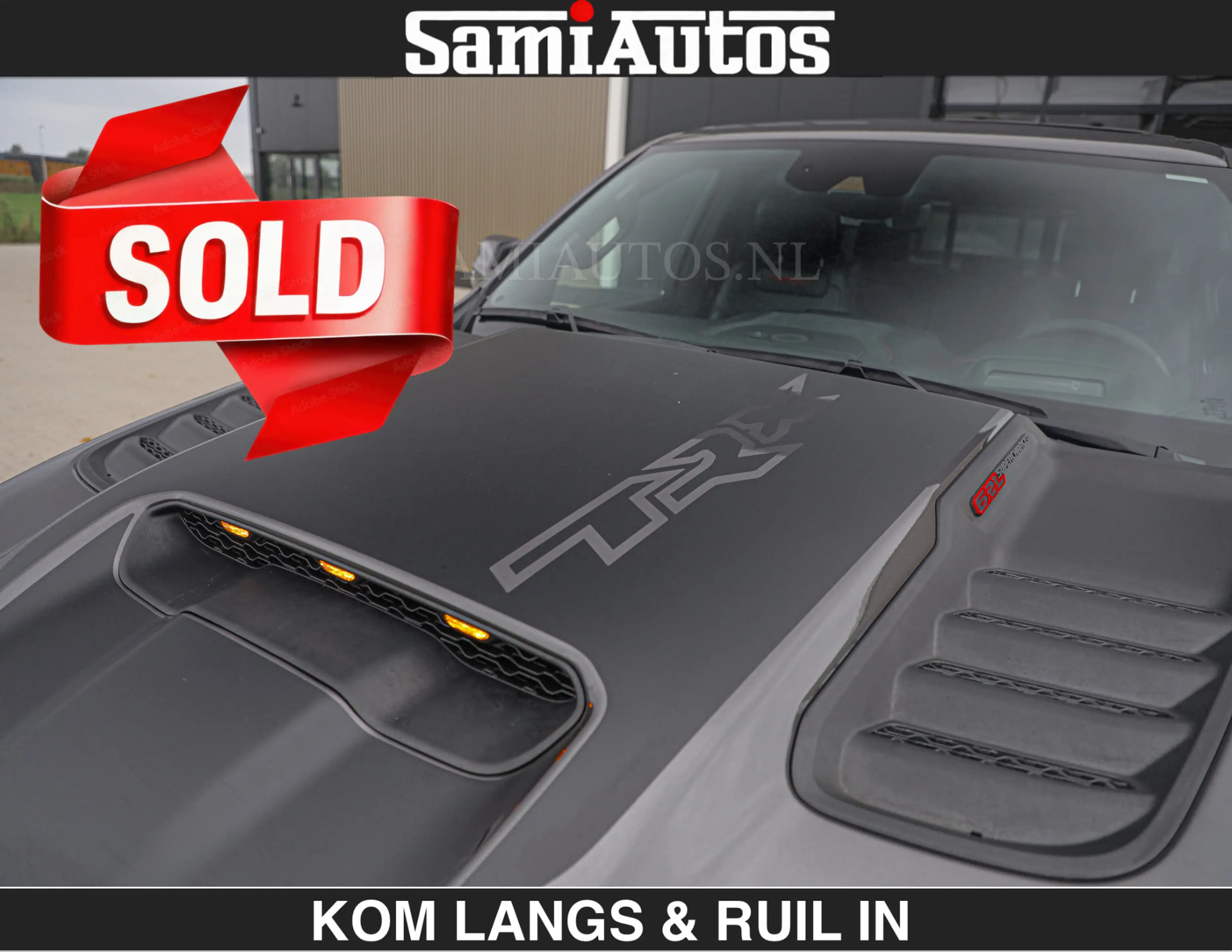 Dodge RAM TRX HELLCAT 712 PK 6.2 V8 | €109950,- excl | BLACK — photo 6