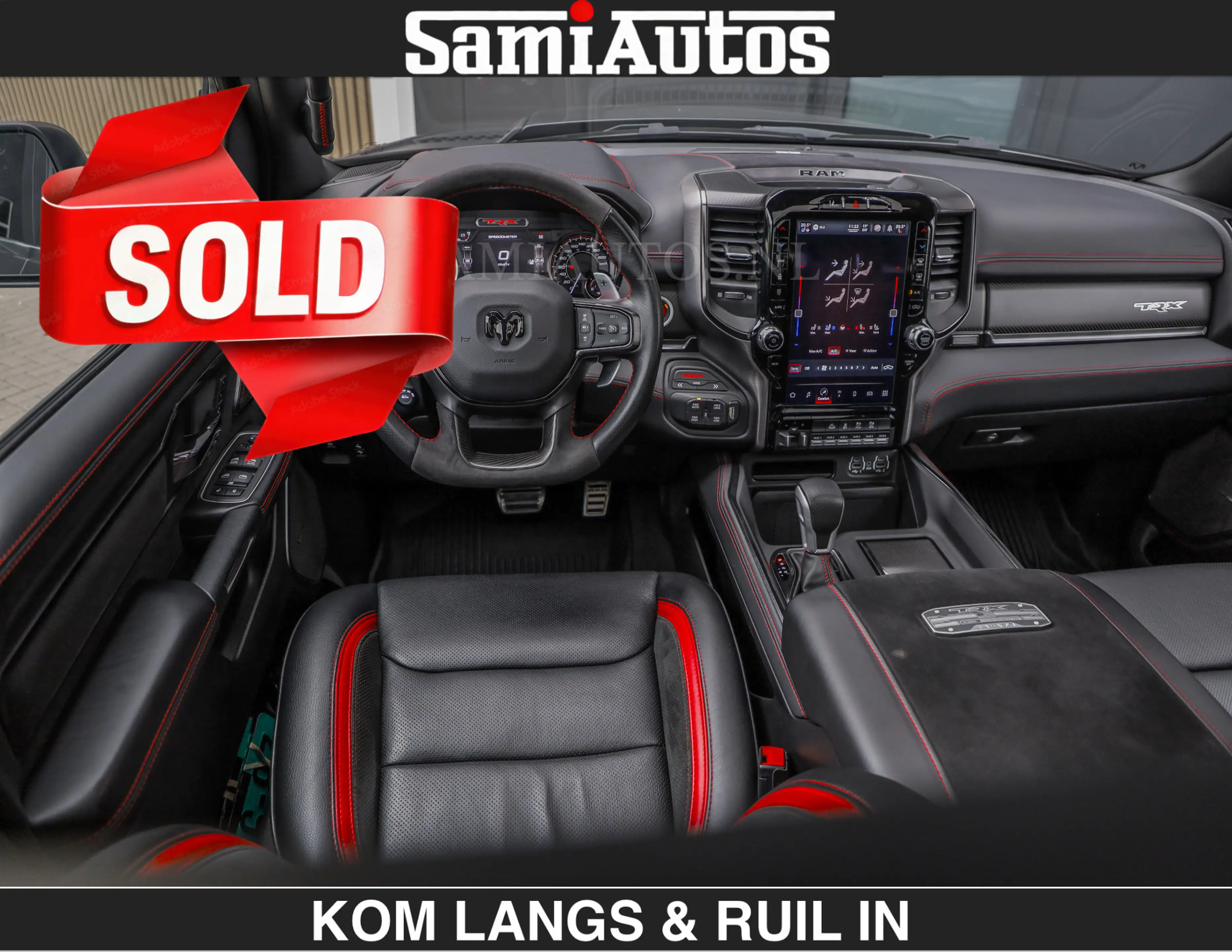Dodge RAM TRX HELLCAT 712 PK 6.2 V8 | €109950,- excl | BLACK — photo 33